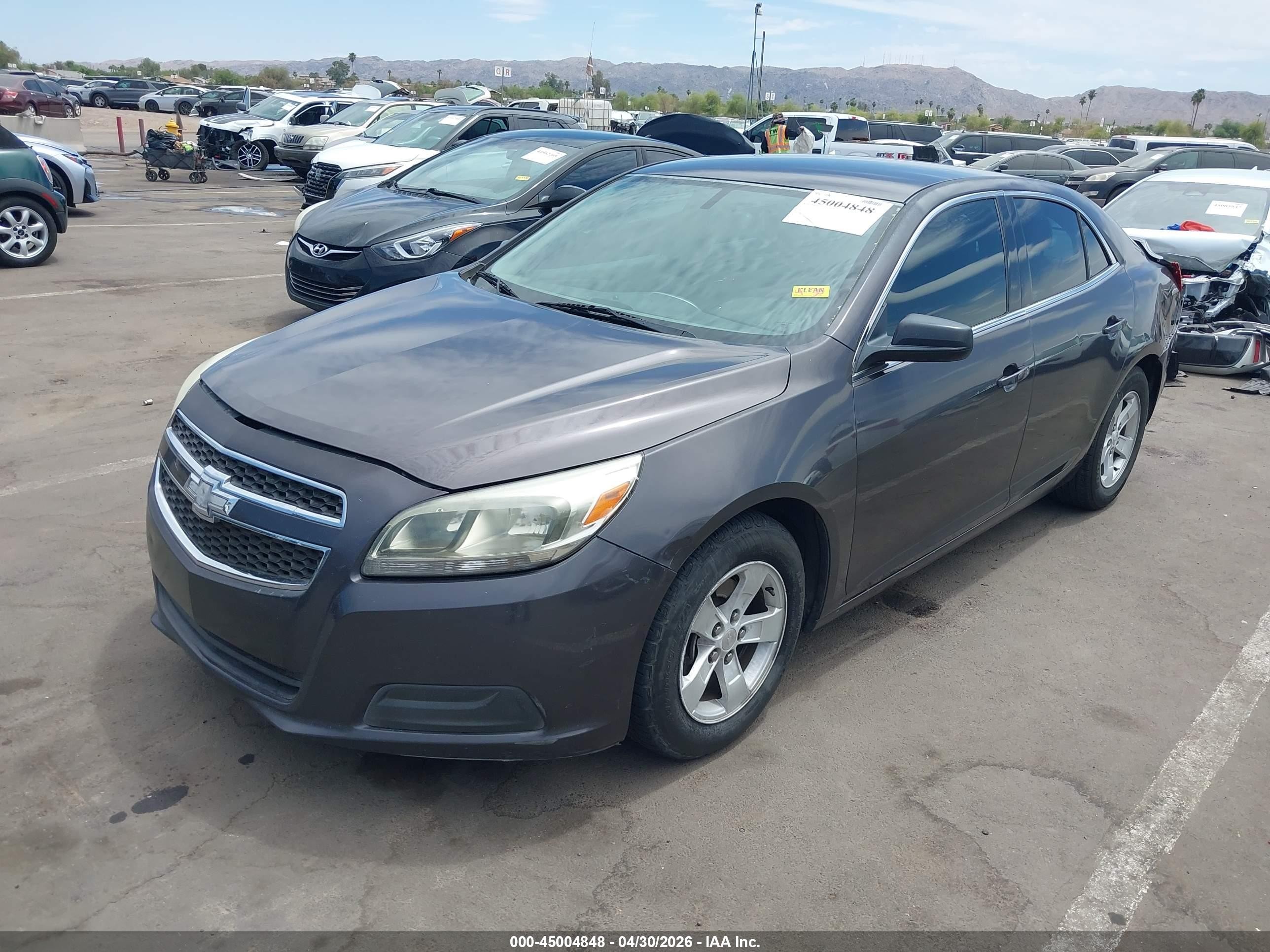 2013 Chevrolet Malibu 1ls Gray vin: 1G11B5SA0DF339709