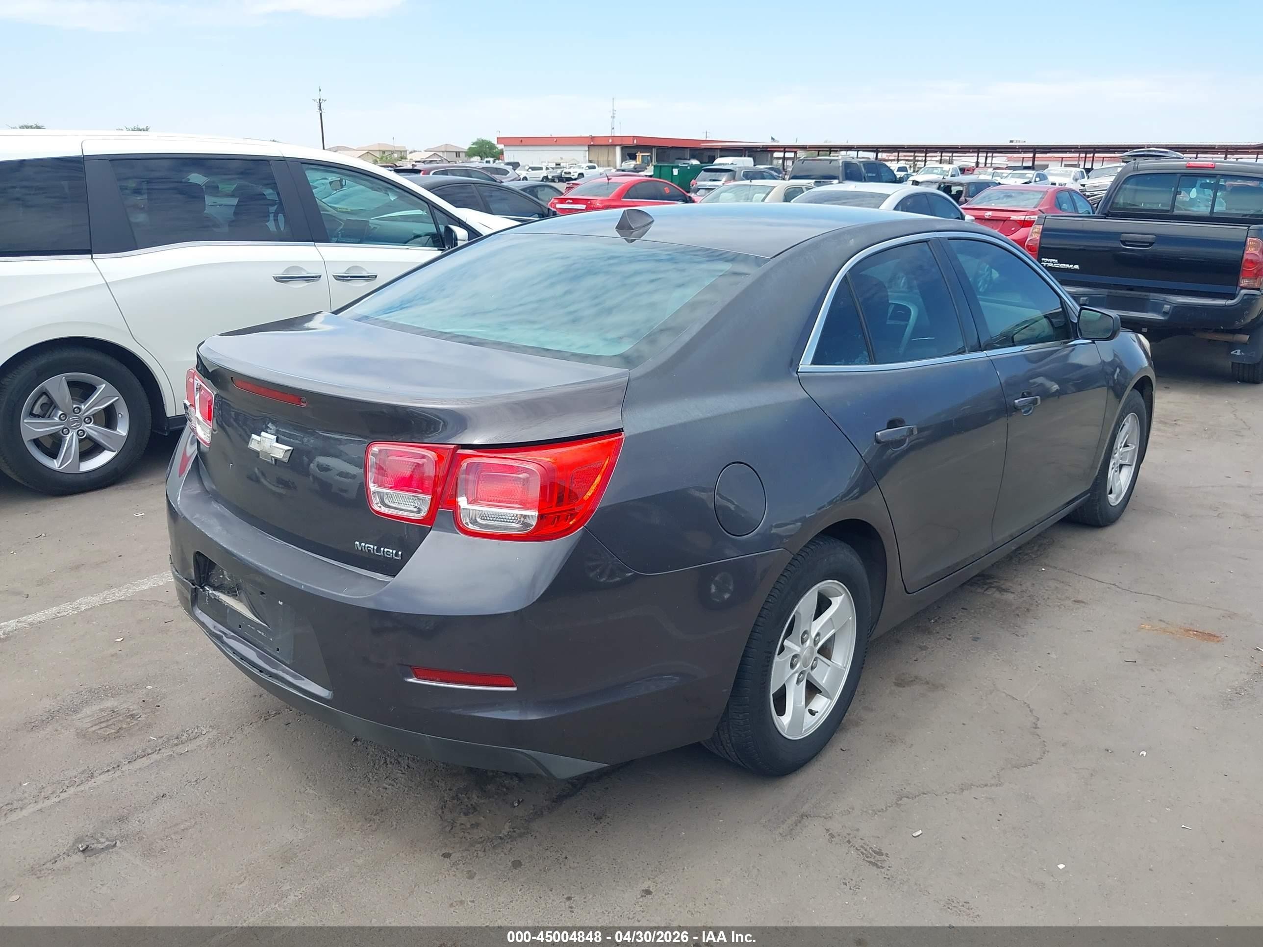 2013 Chevrolet Malibu 1ls Gray vin: 1G11B5SA0DF339709