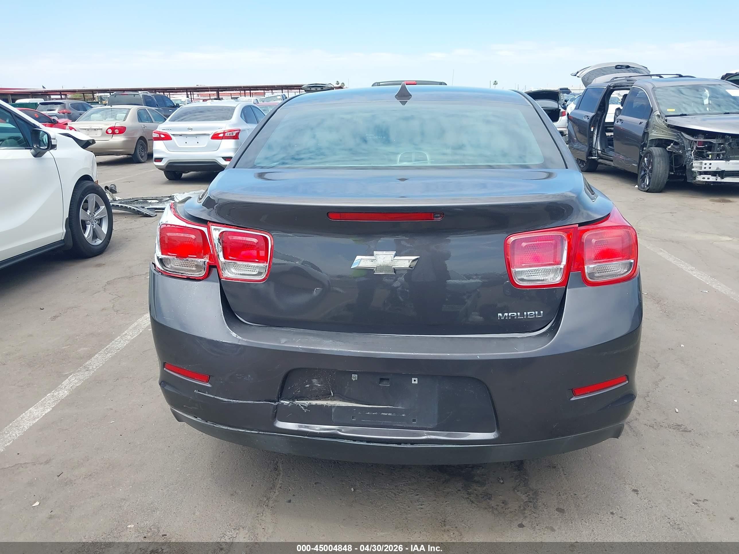 2013 Chevrolet Malibu 1ls Gray vin: 1G11B5SA0DF339709
