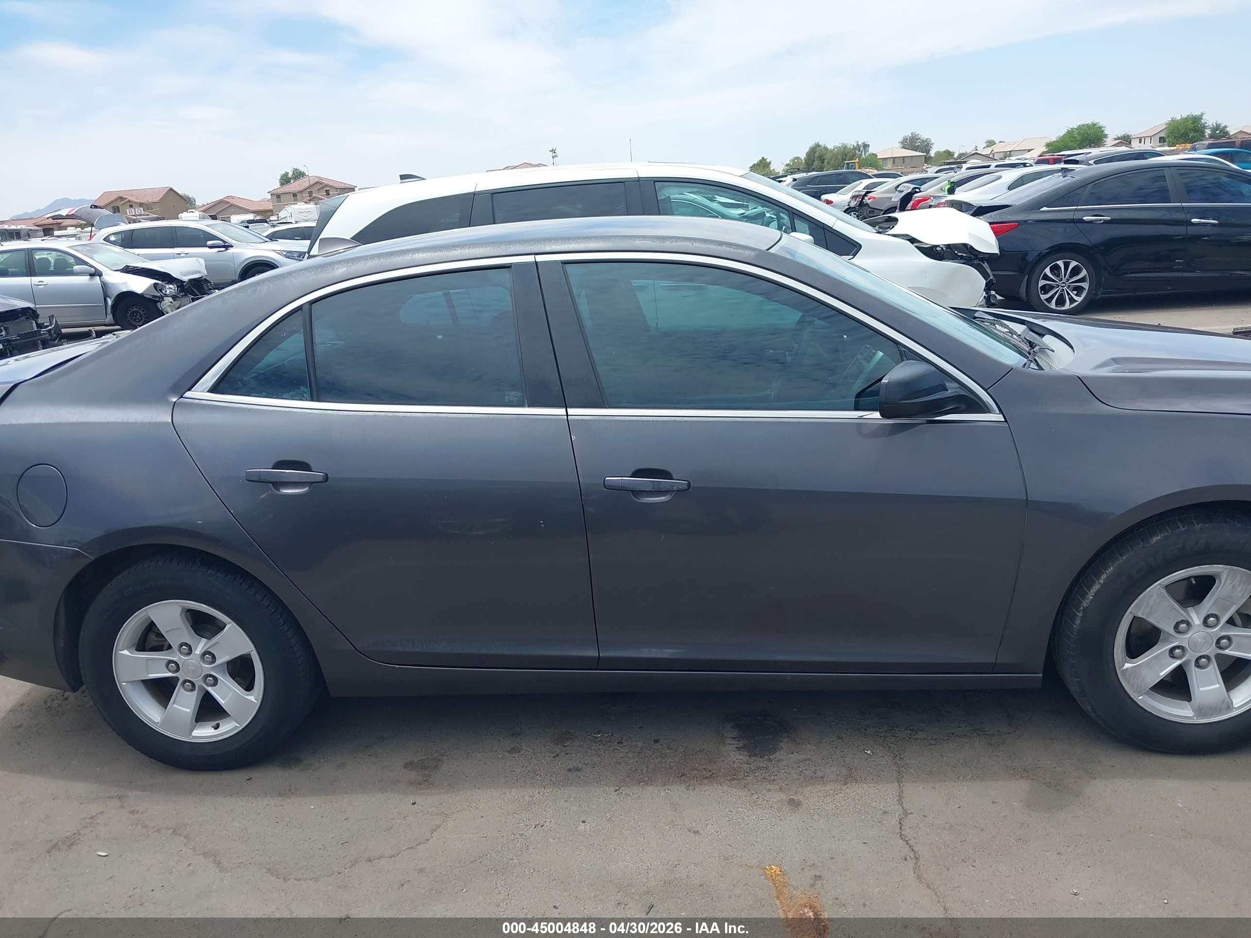 2013 Chevrolet Malibu 1ls Gray vin: 1G11B5SA0DF339709