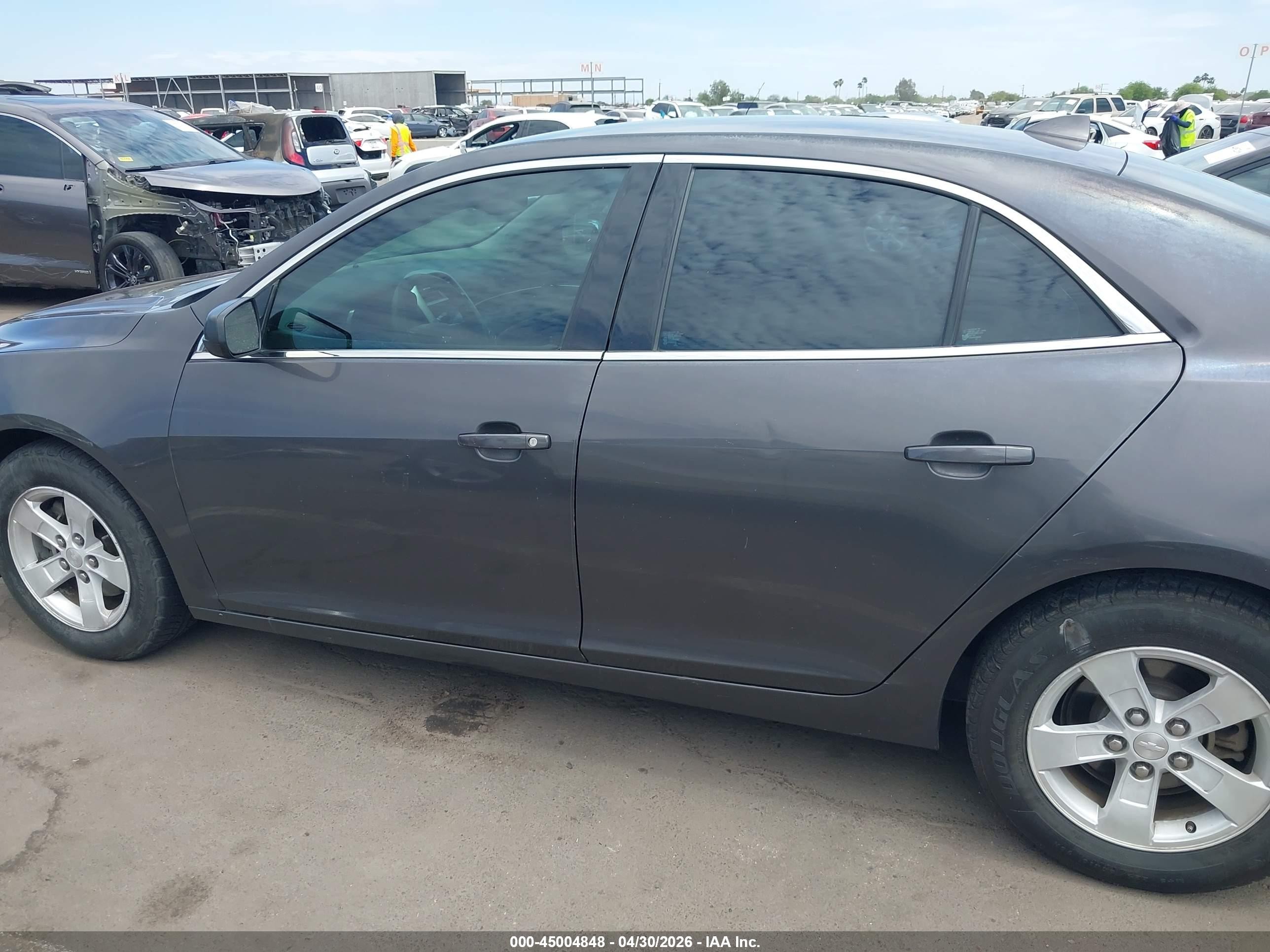 2013 Chevrolet Malibu 1ls Gray vin: 1G11B5SA0DF339709