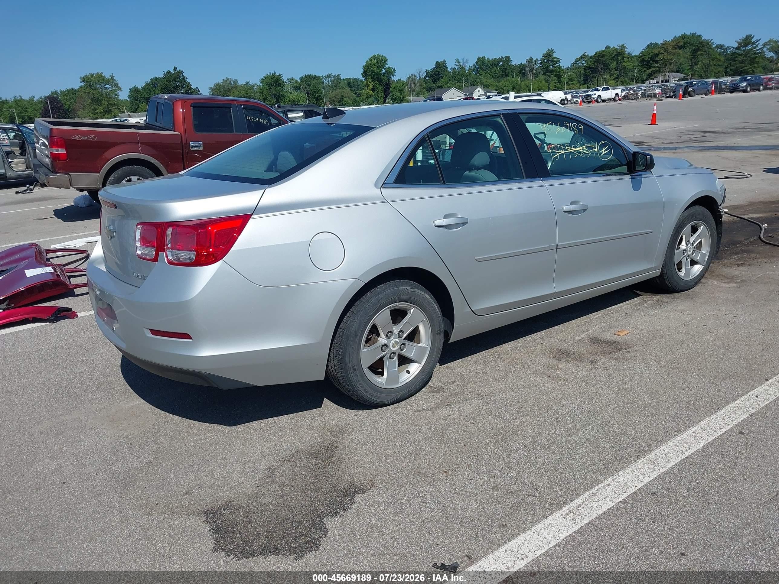 2013 Chevrolet Malibu 1ls Silver vin: 1G11B5SA0DF340259