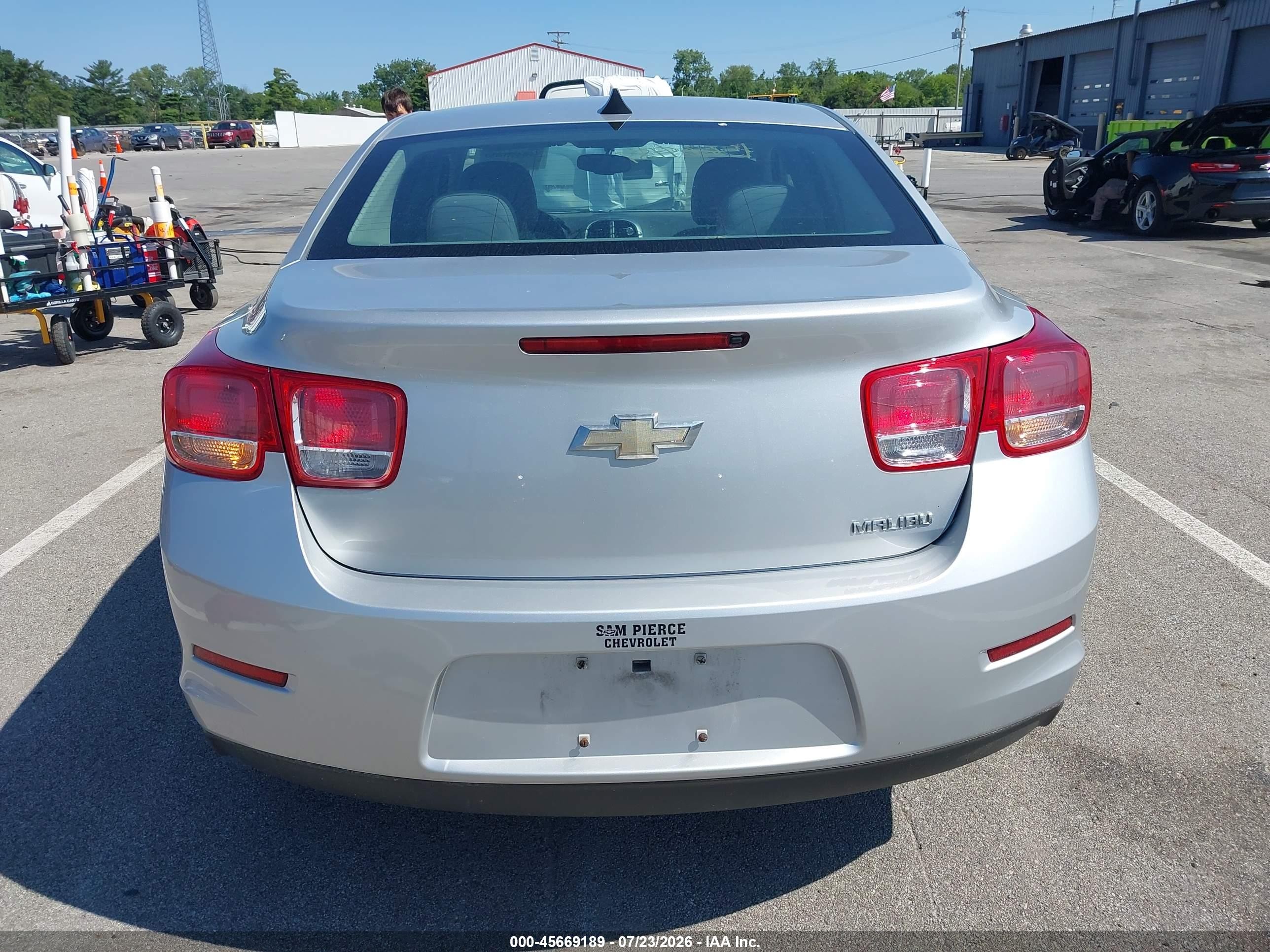 2013 Chevrolet Malibu 1ls Silver vin: 1G11B5SA0DF340259