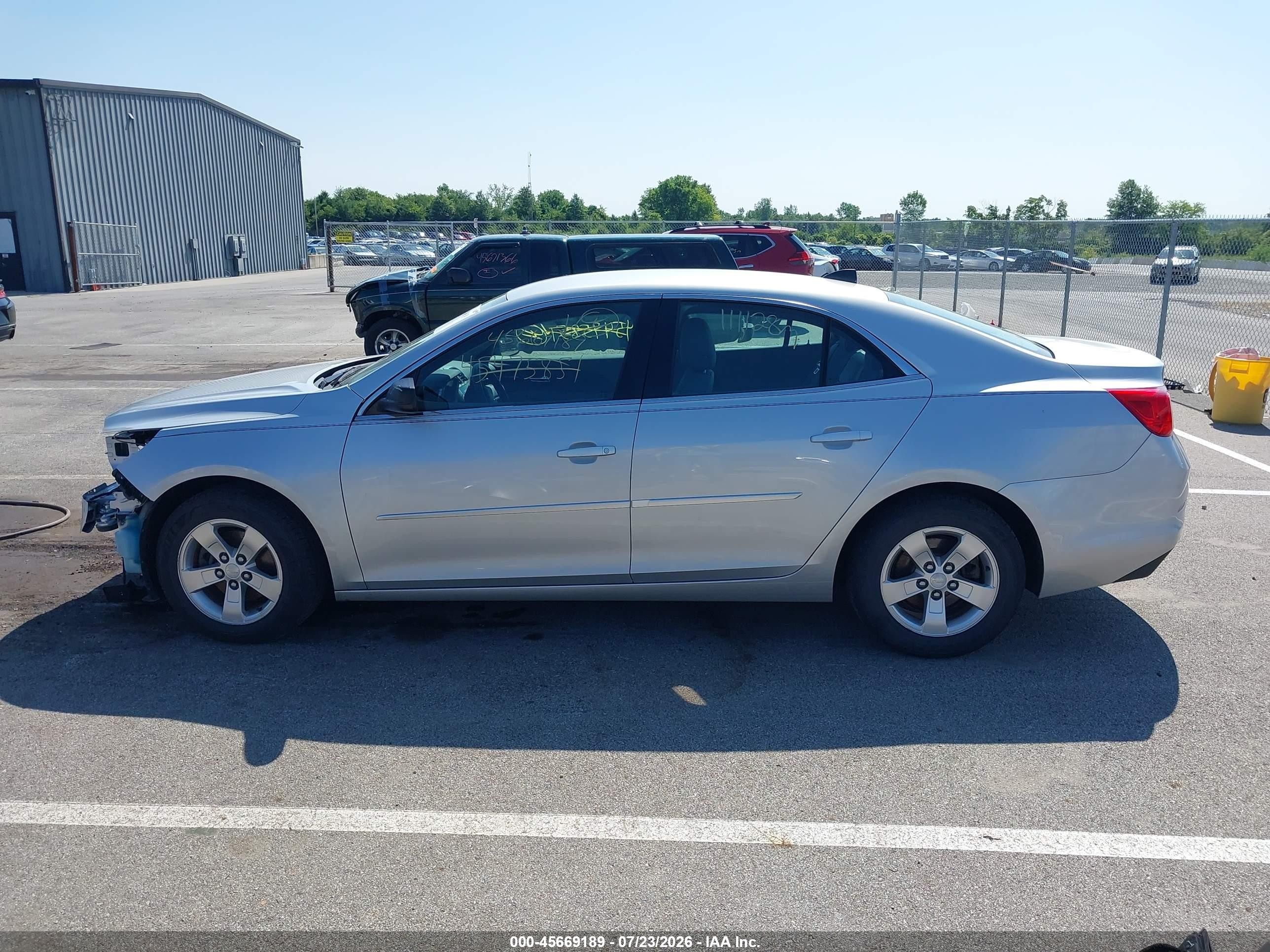 2013 Chevrolet Malibu 1ls Silver vin: 1G11B5SA0DF340259