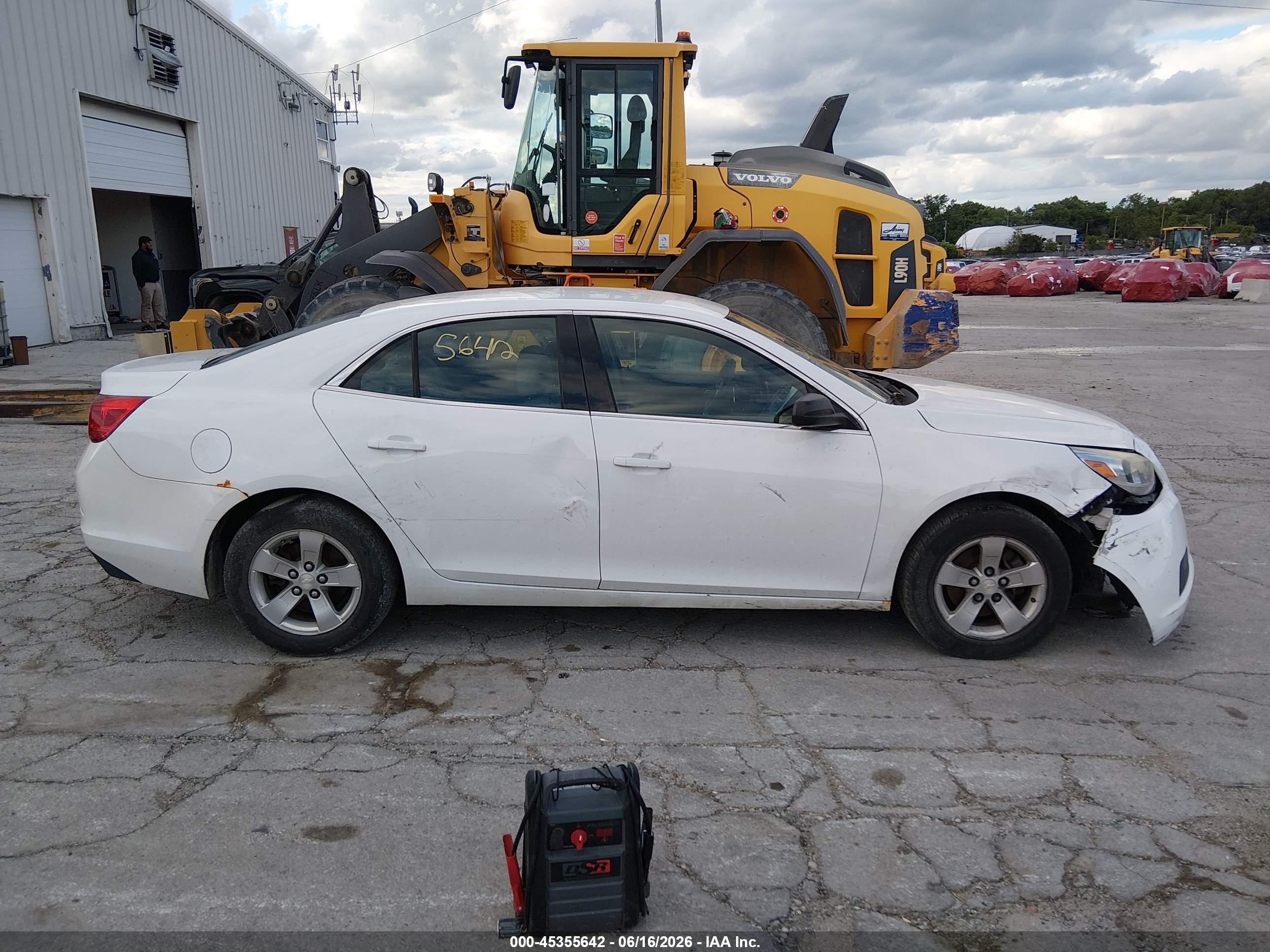 2013 Chevrolet Malibu 1ls White vin: 1G11B5SA0DF349706