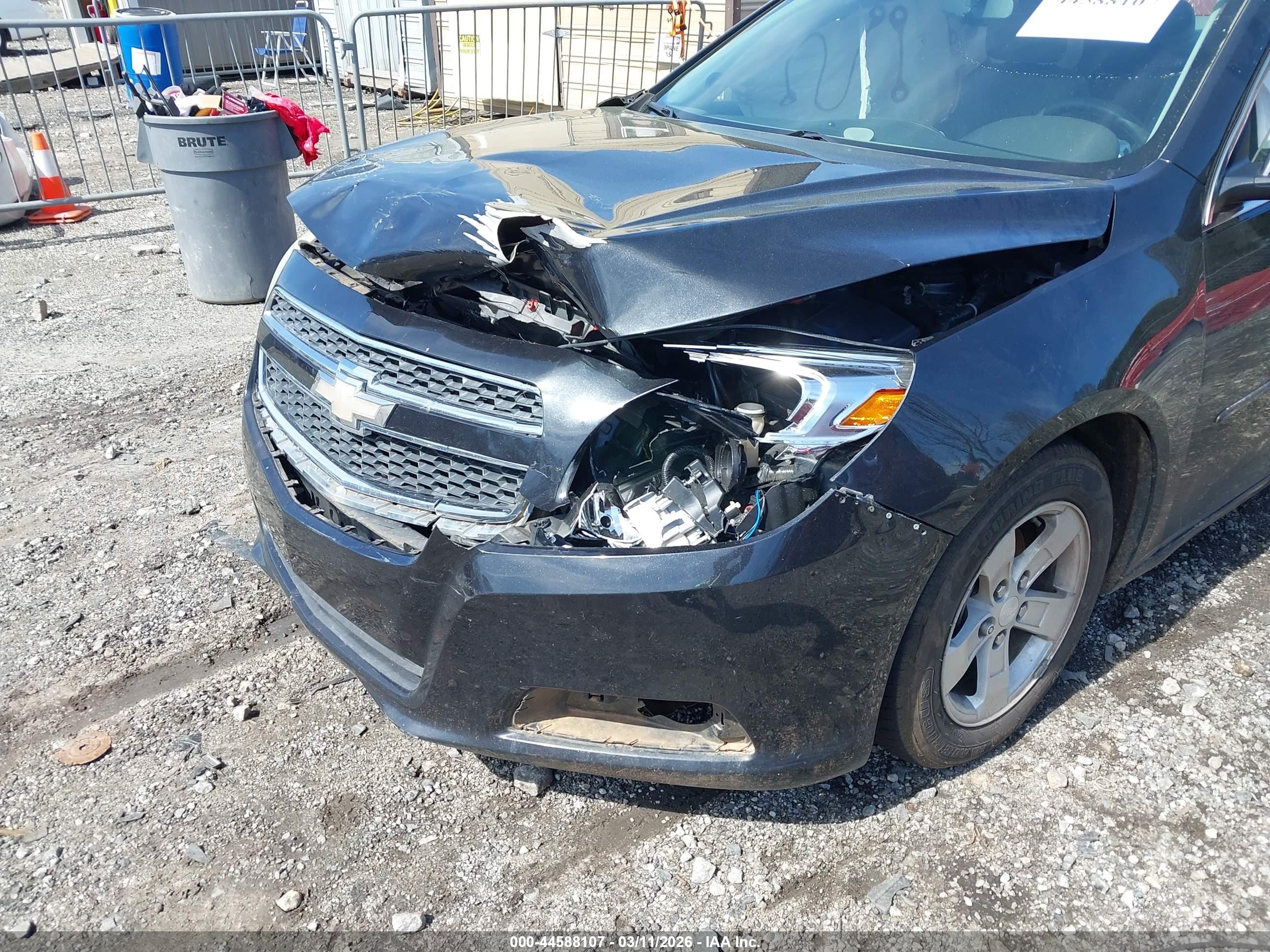 2013 Chevrolet Malibu 1ls Черный vin: 1G11B5SA0DF353478