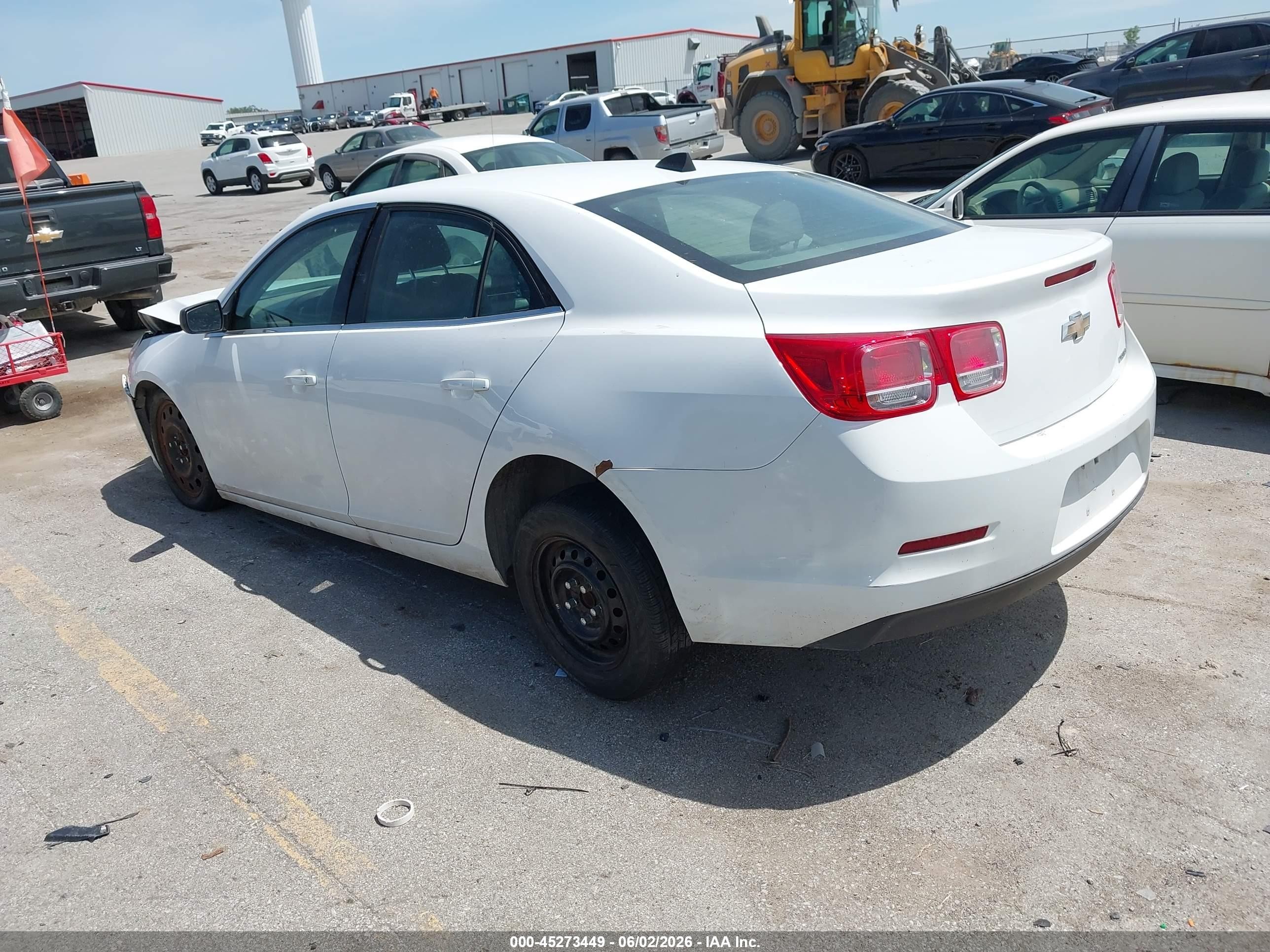 2013 Chevrolet Malibu 1ls White vin: 1G11B5SA0DF353545