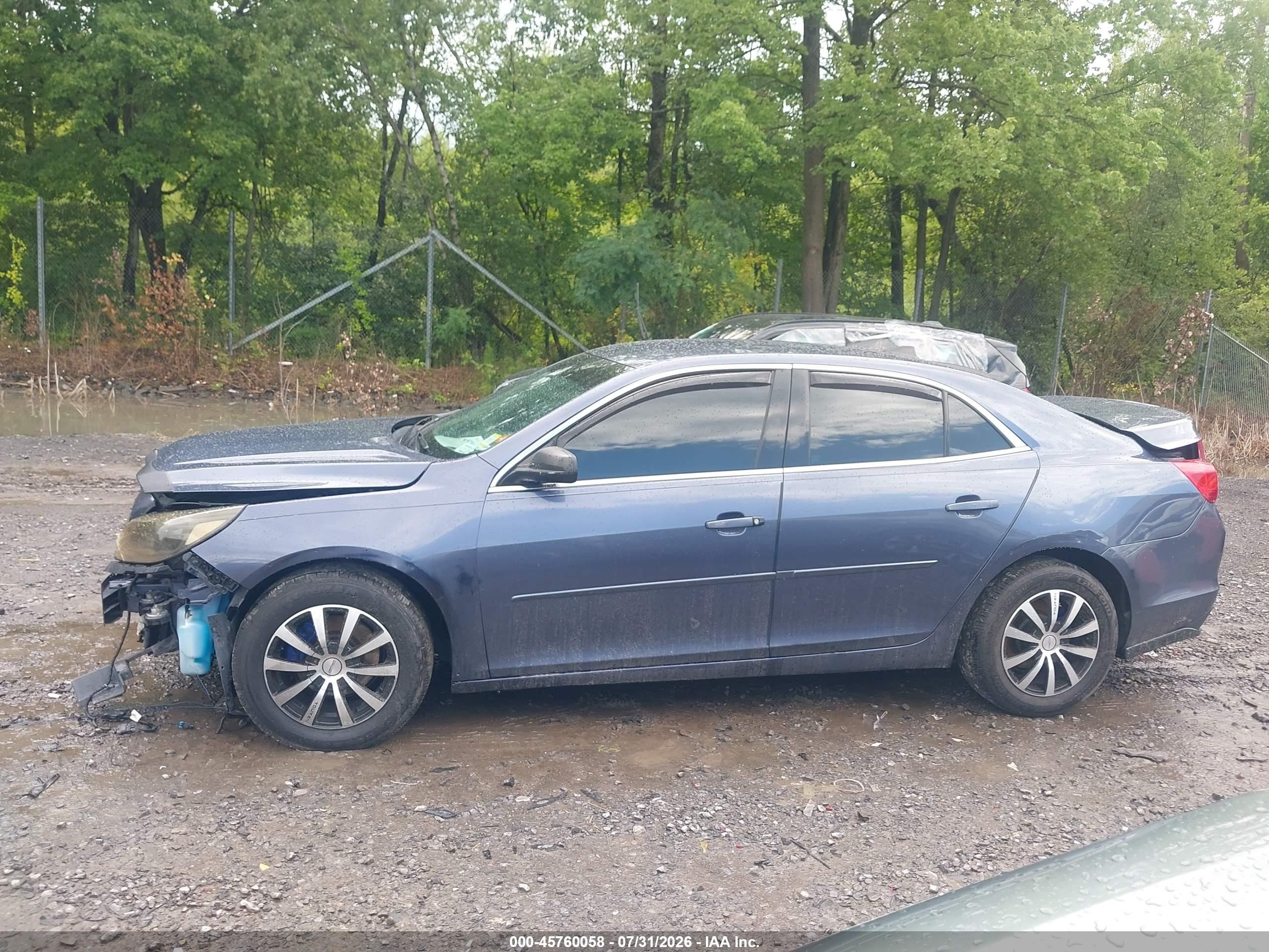 2013 Chevrolet Malibu 1ls Blue vin: 1G11B5SA0DF357904