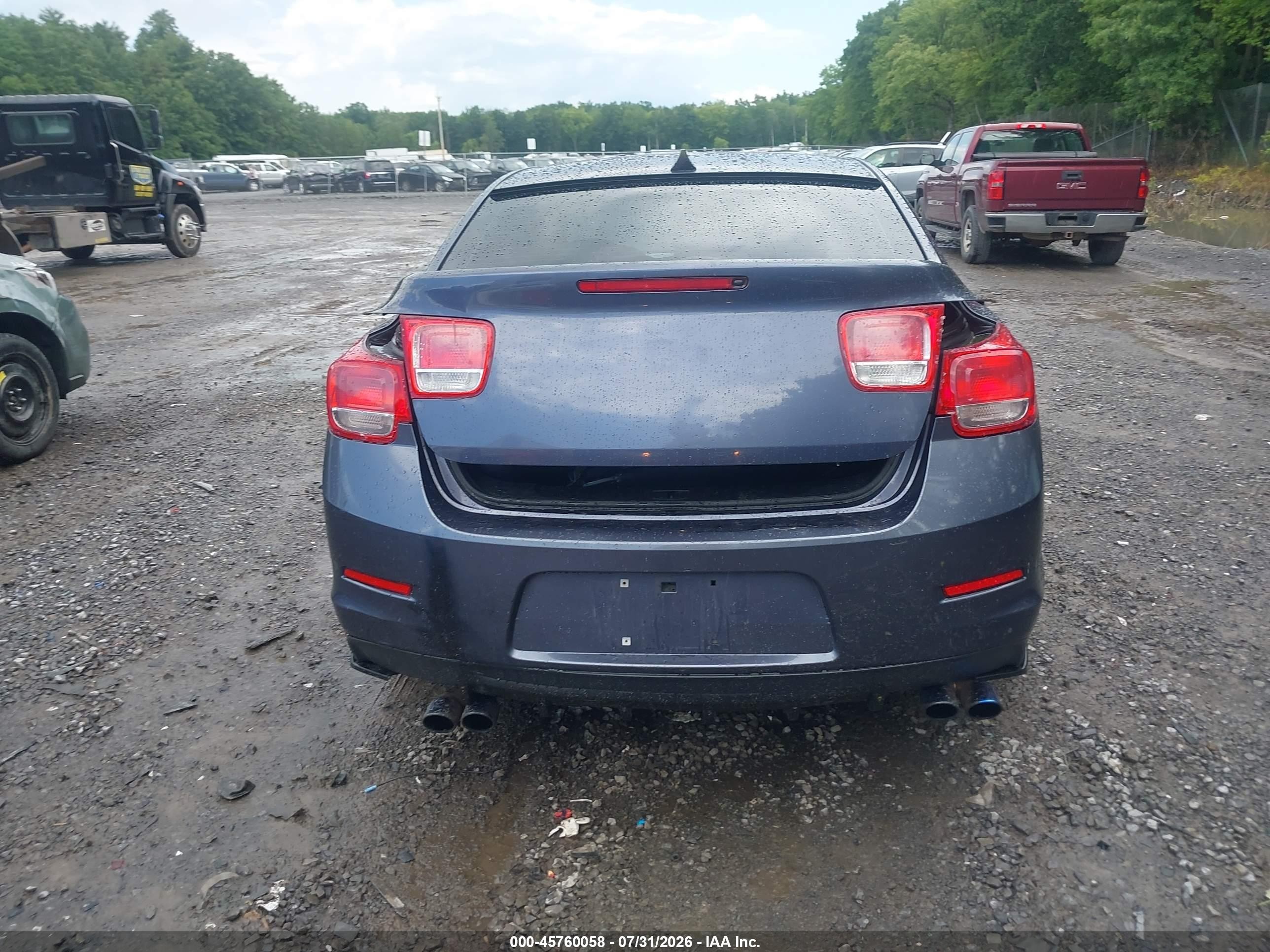 2013 Chevrolet Malibu 1ls Blue vin: 1G11B5SA0DF357904