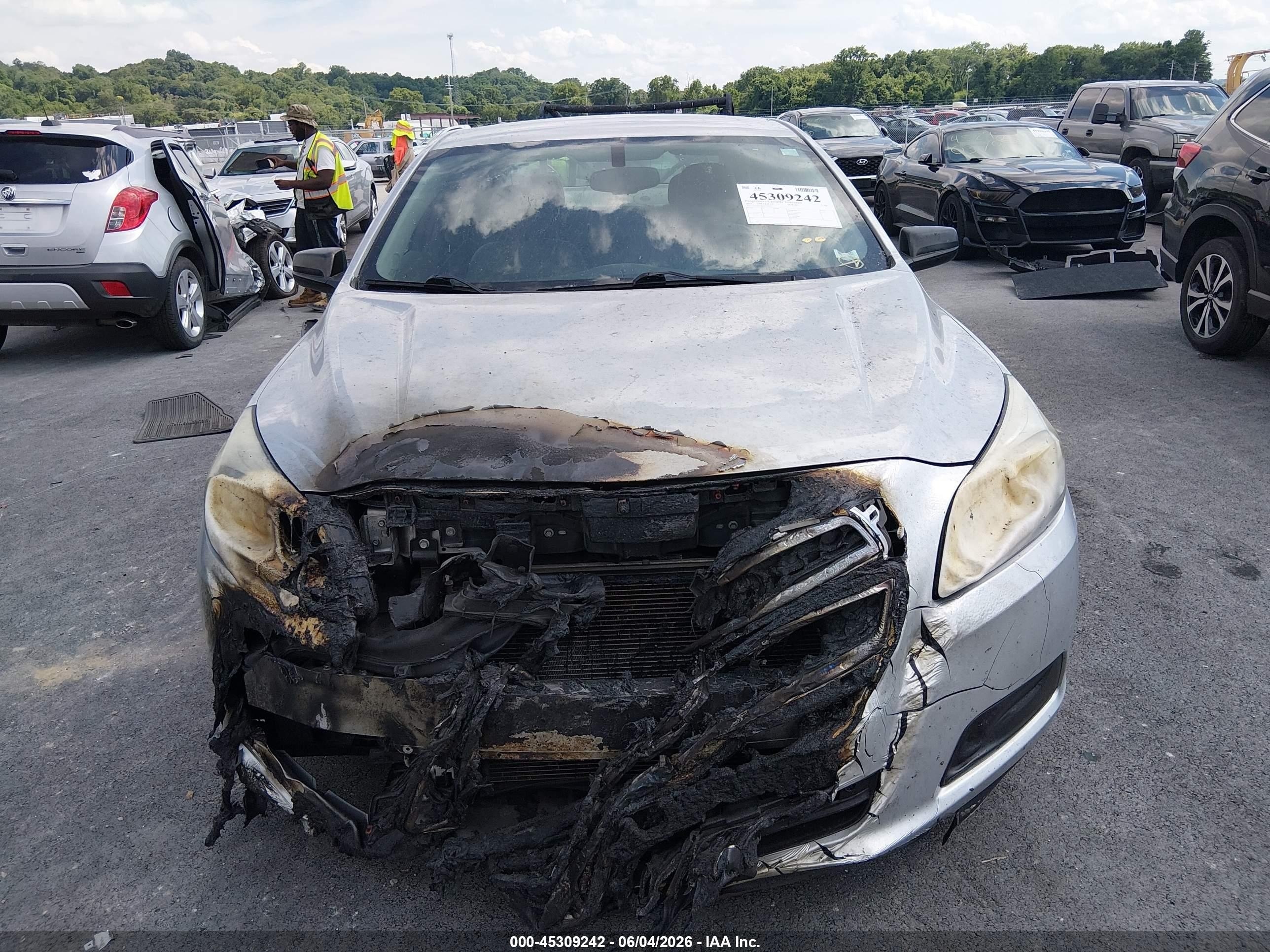 2013 Chevrolet Malibu 1ls Silver vin: 1G11B5SA0DF358275
