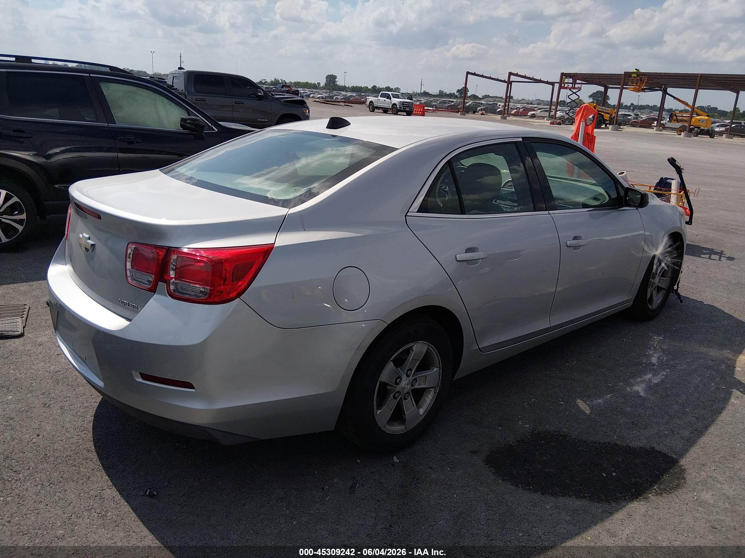 2013 Chevrolet Malibu 1ls Silver vin: 1G11B5SA0DF358275