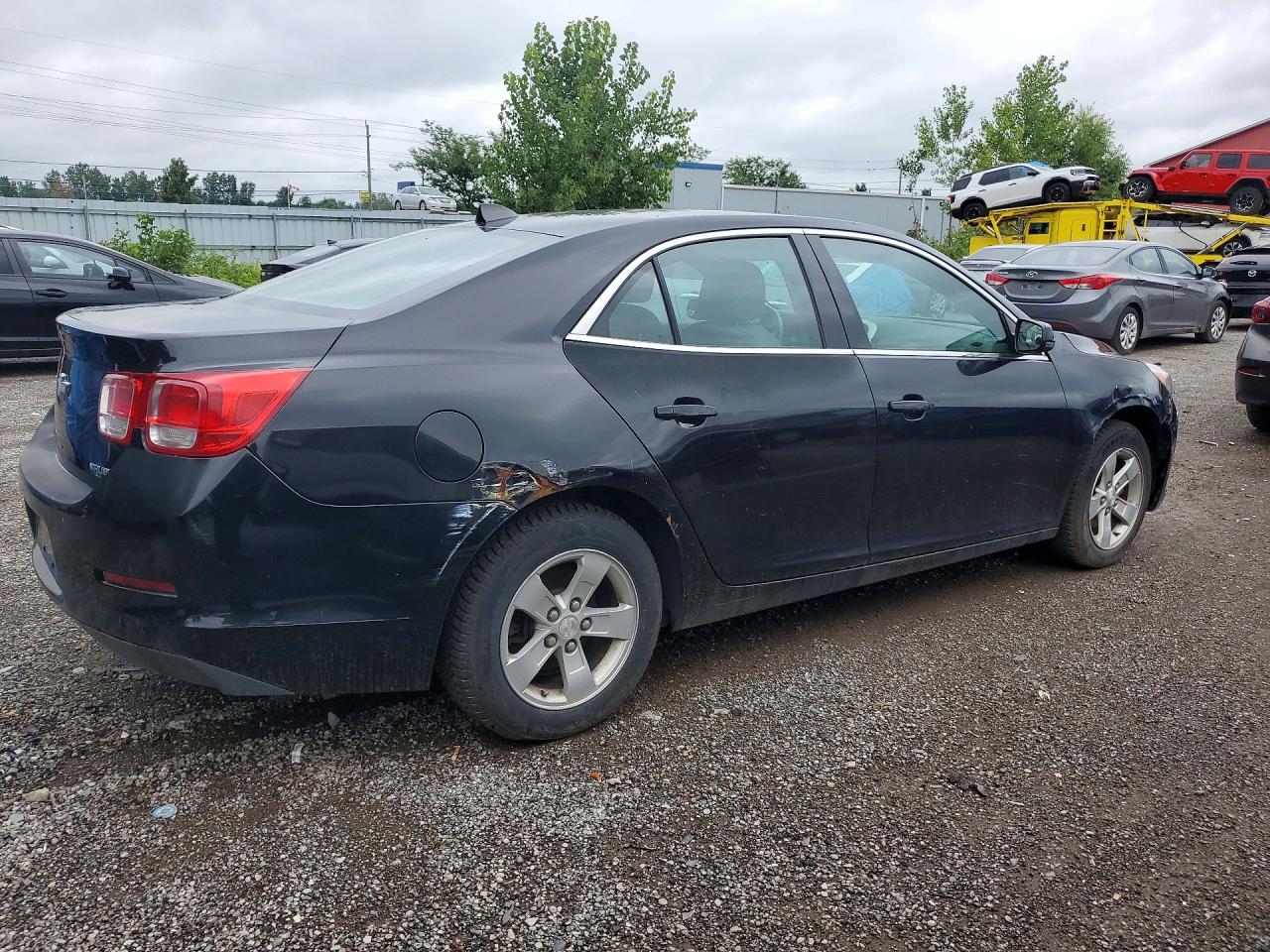 2013 Chevrolet Malibu Ls Black vin: 1G11B5SA0DU138128