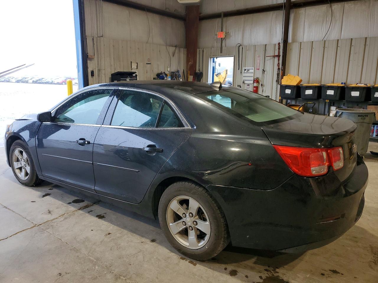 2013 Chevrolet Malibu Ls Black vin: 1G11B5SA1DF137347