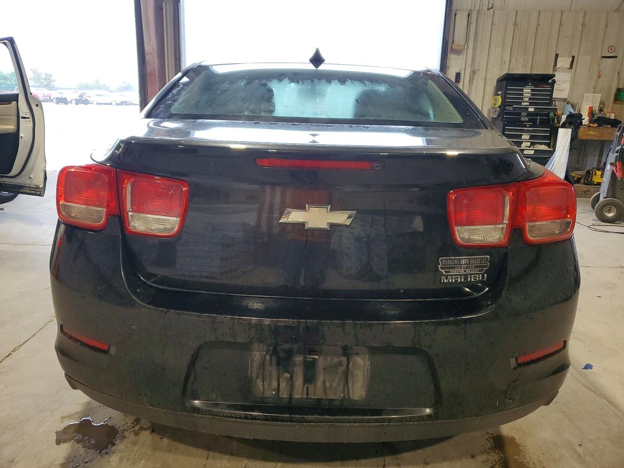 2013 Chevrolet Malibu Ls Black vin: 1G11B5SA1DF137347