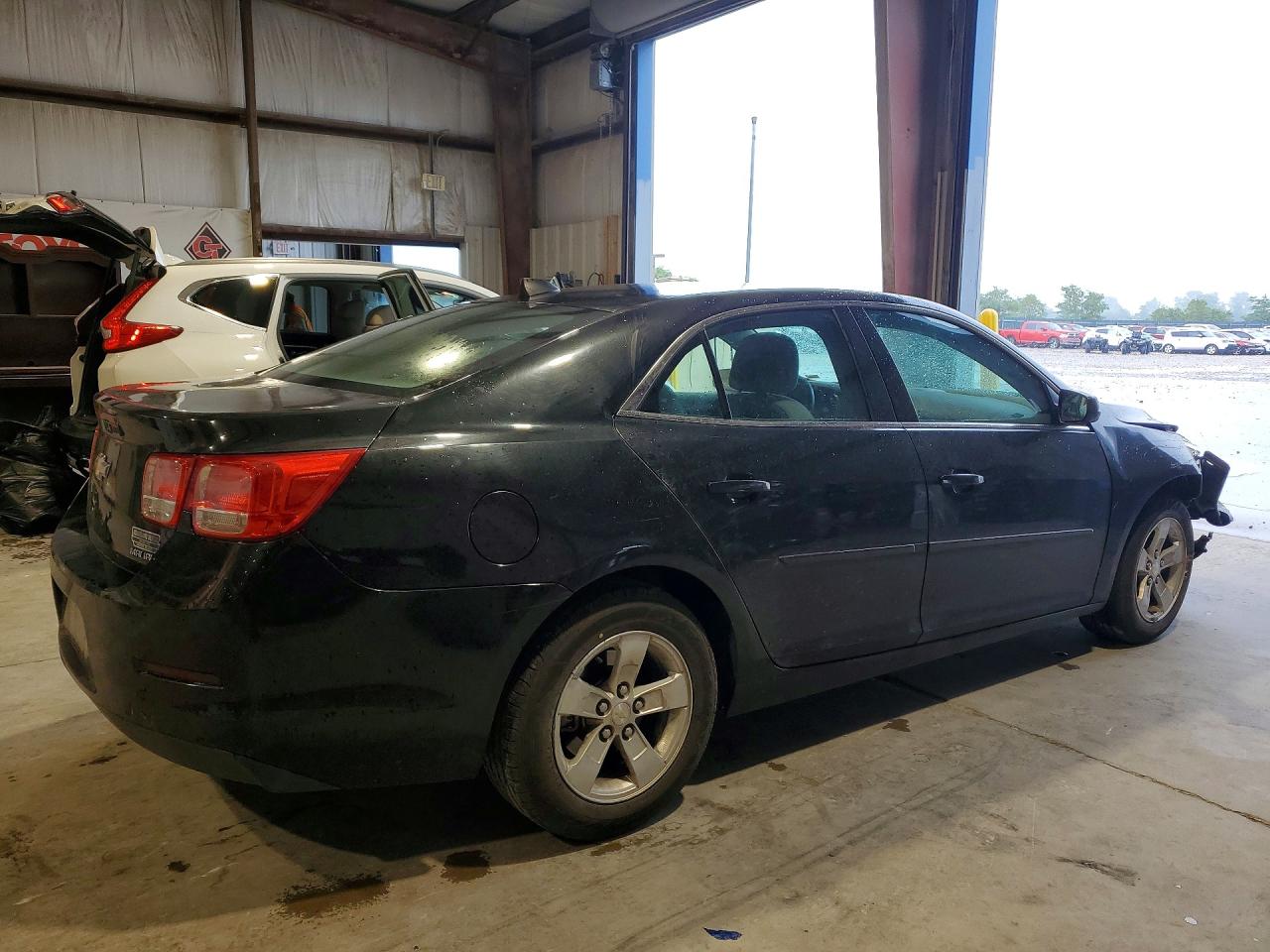 2013 Chevrolet Malibu Ls Black vin: 1G11B5SA1DF137347