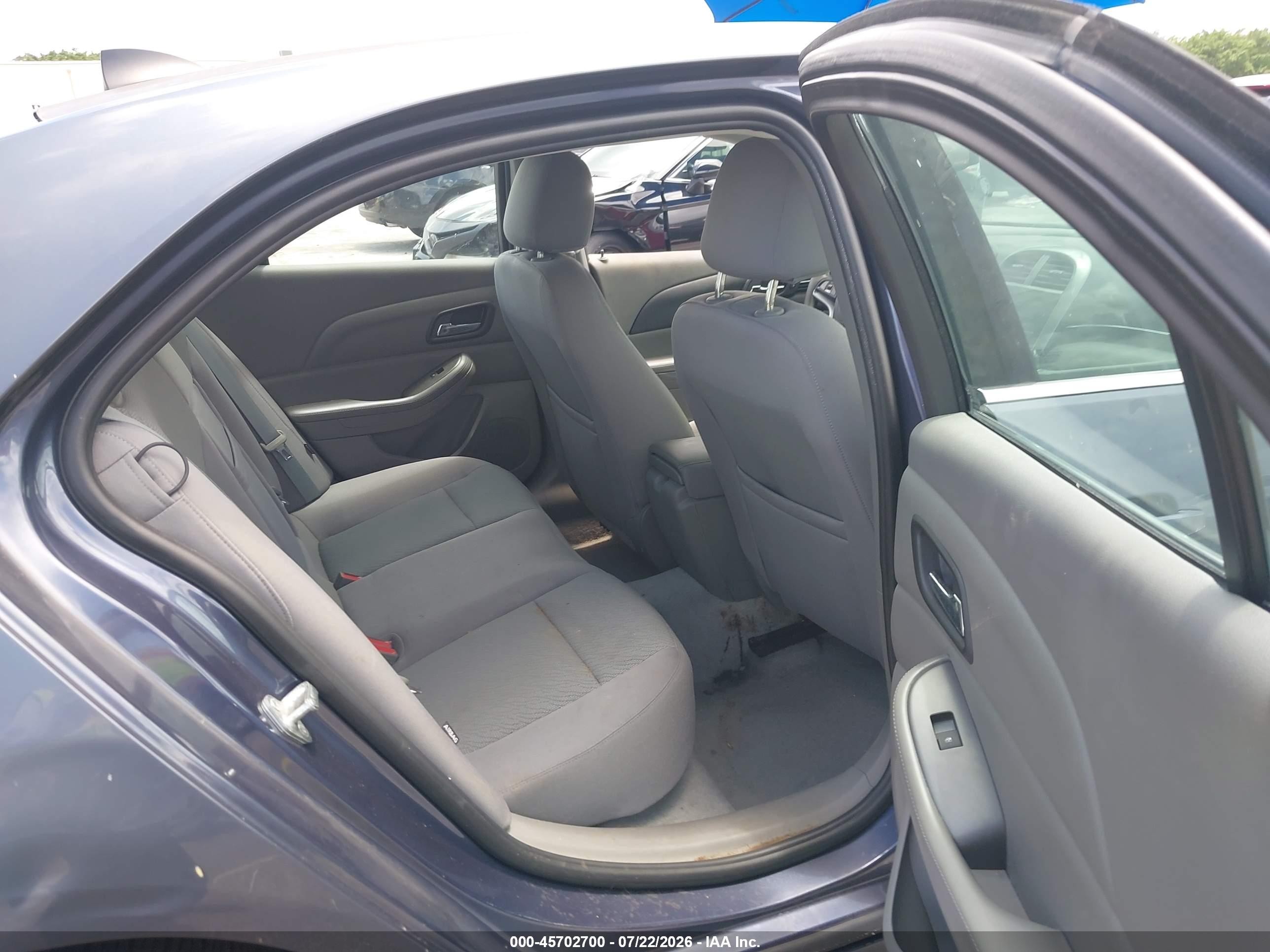 2013 Chevrolet Malibu 1ls Blue vin: 1G11B5SA1DF143486