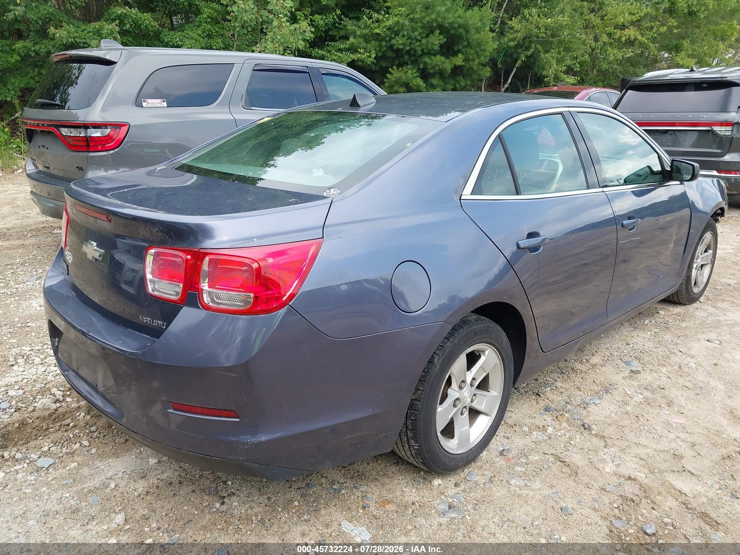 2013 Chevrolet Malibu 1ls Light Blue vin: 1G11B5SA1DF146498