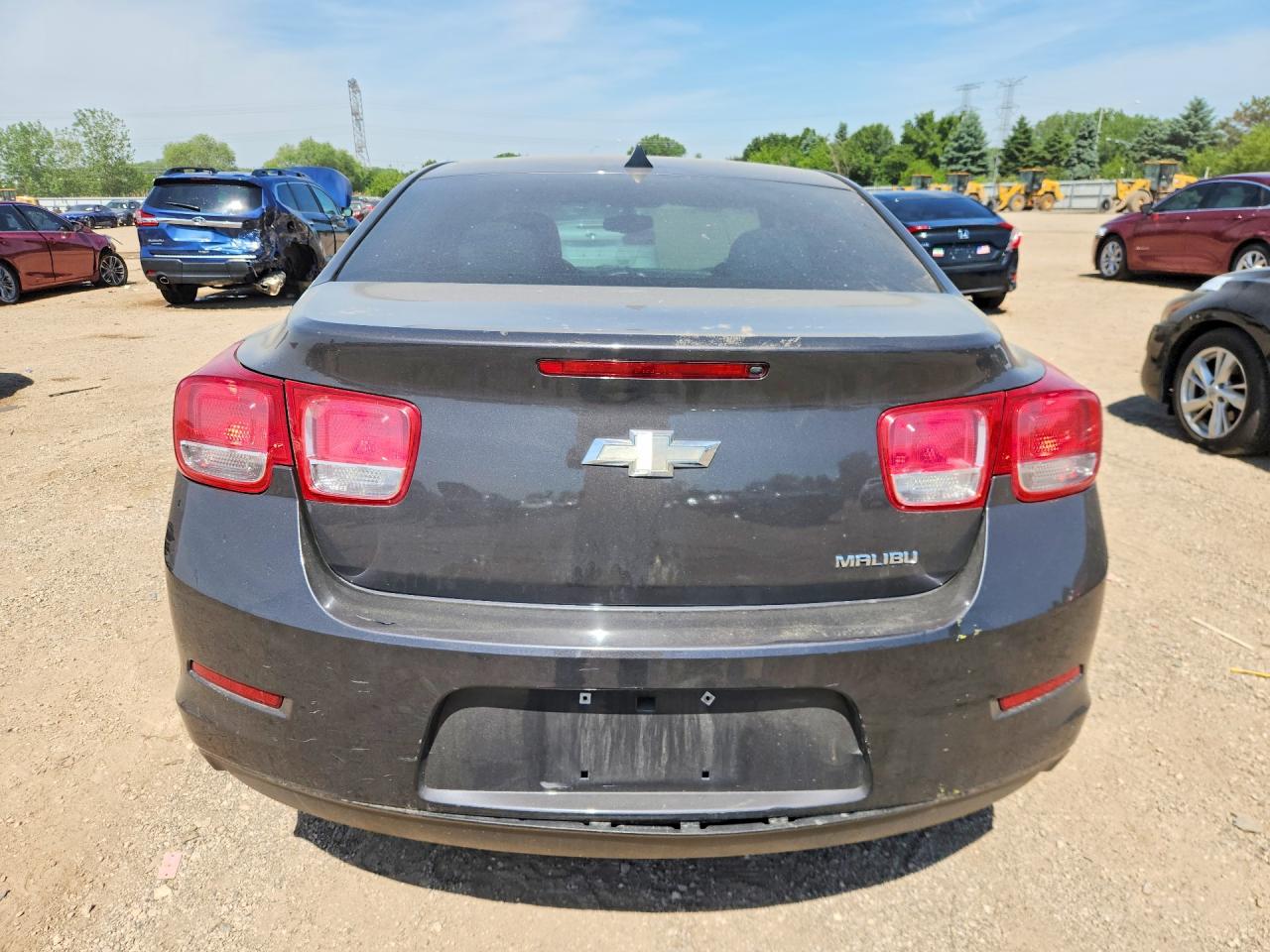 2013 Chevrolet Malibu Ls Gray vin: 1G11B5SA1DF190405