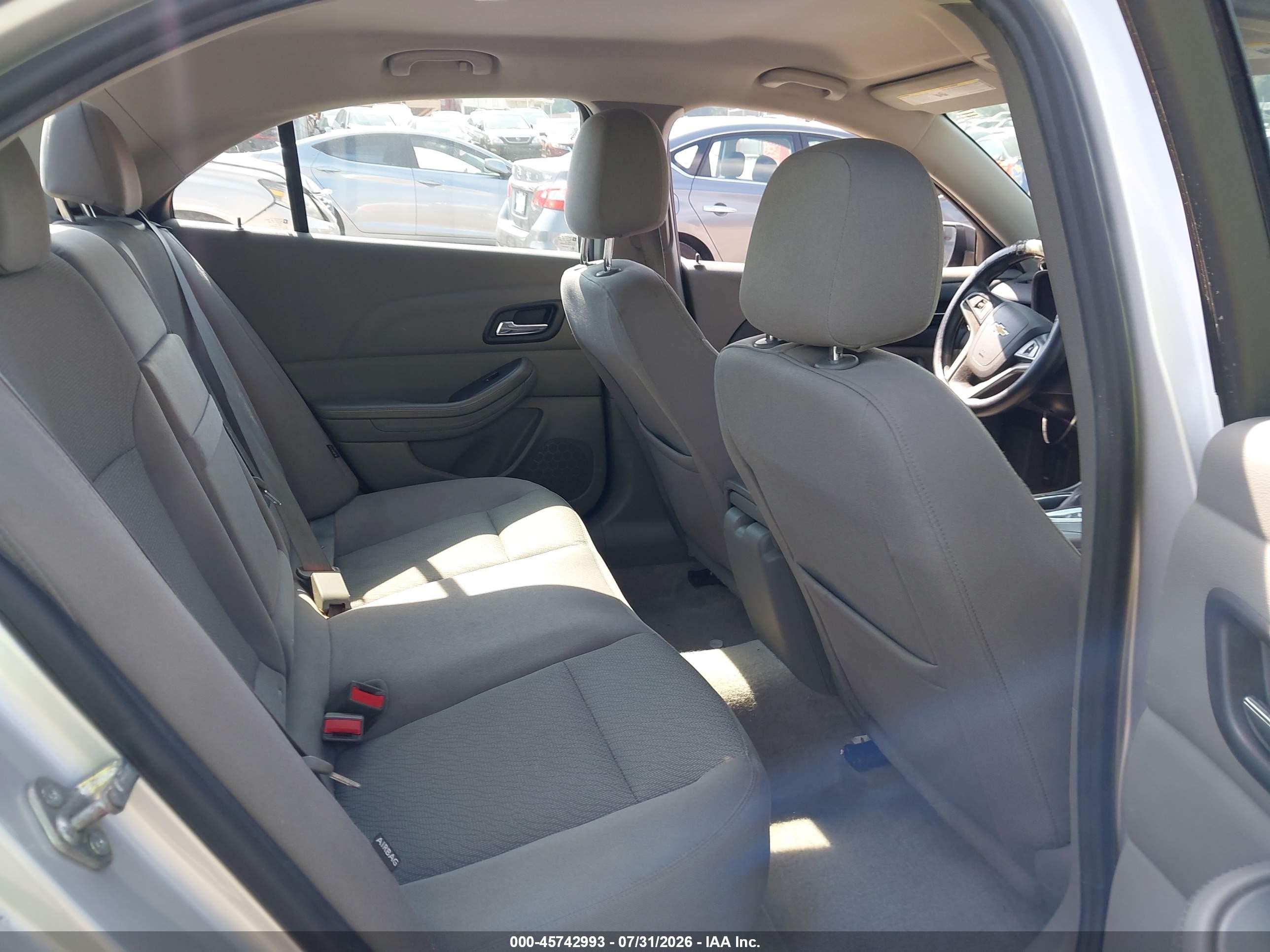 2013 Chevrolet Malibu 1ls Silver vin: 1G11B5SA1DF229834