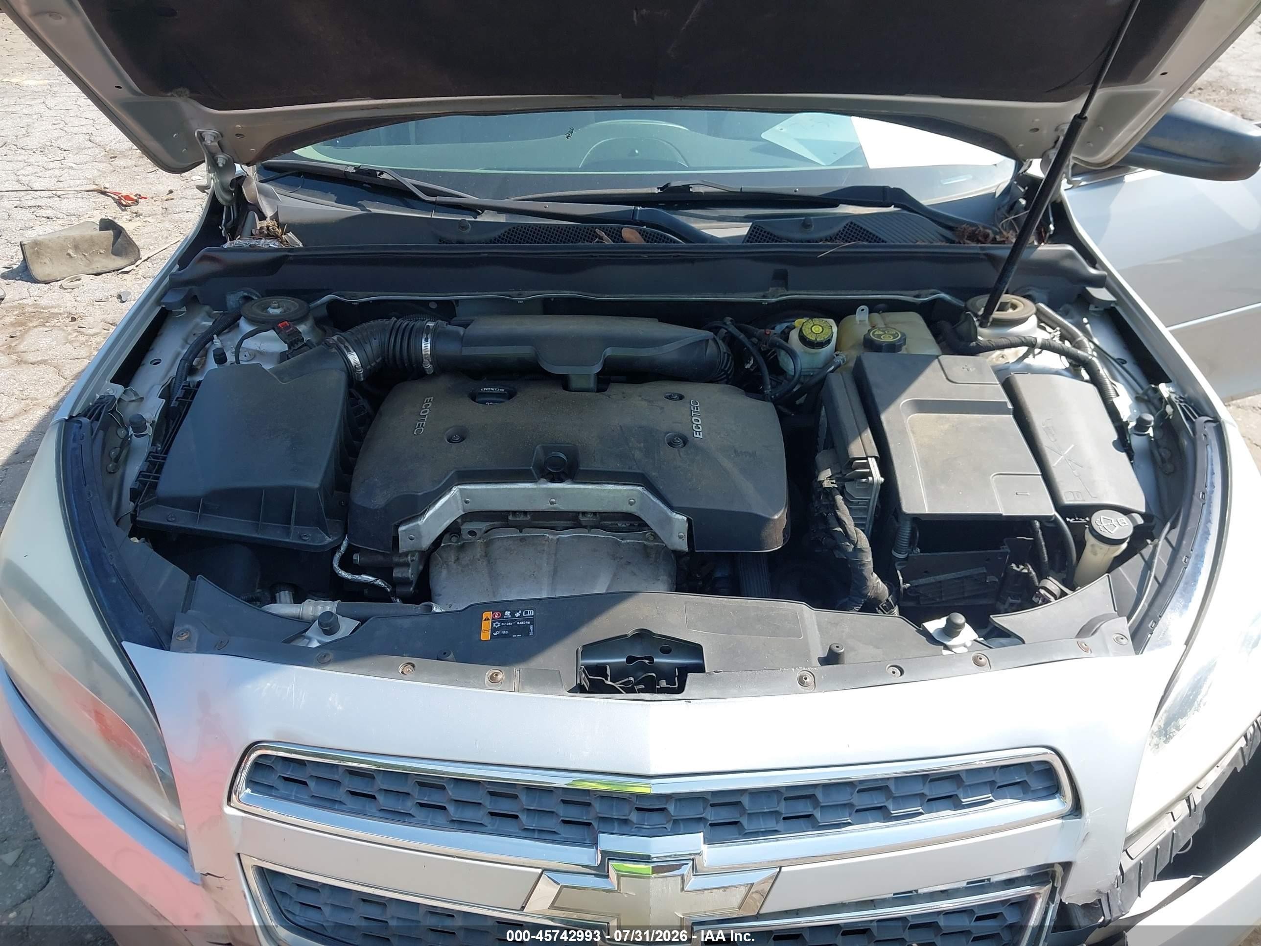 2013 Chevrolet Malibu 1ls Silver vin: 1G11B5SA1DF229834
