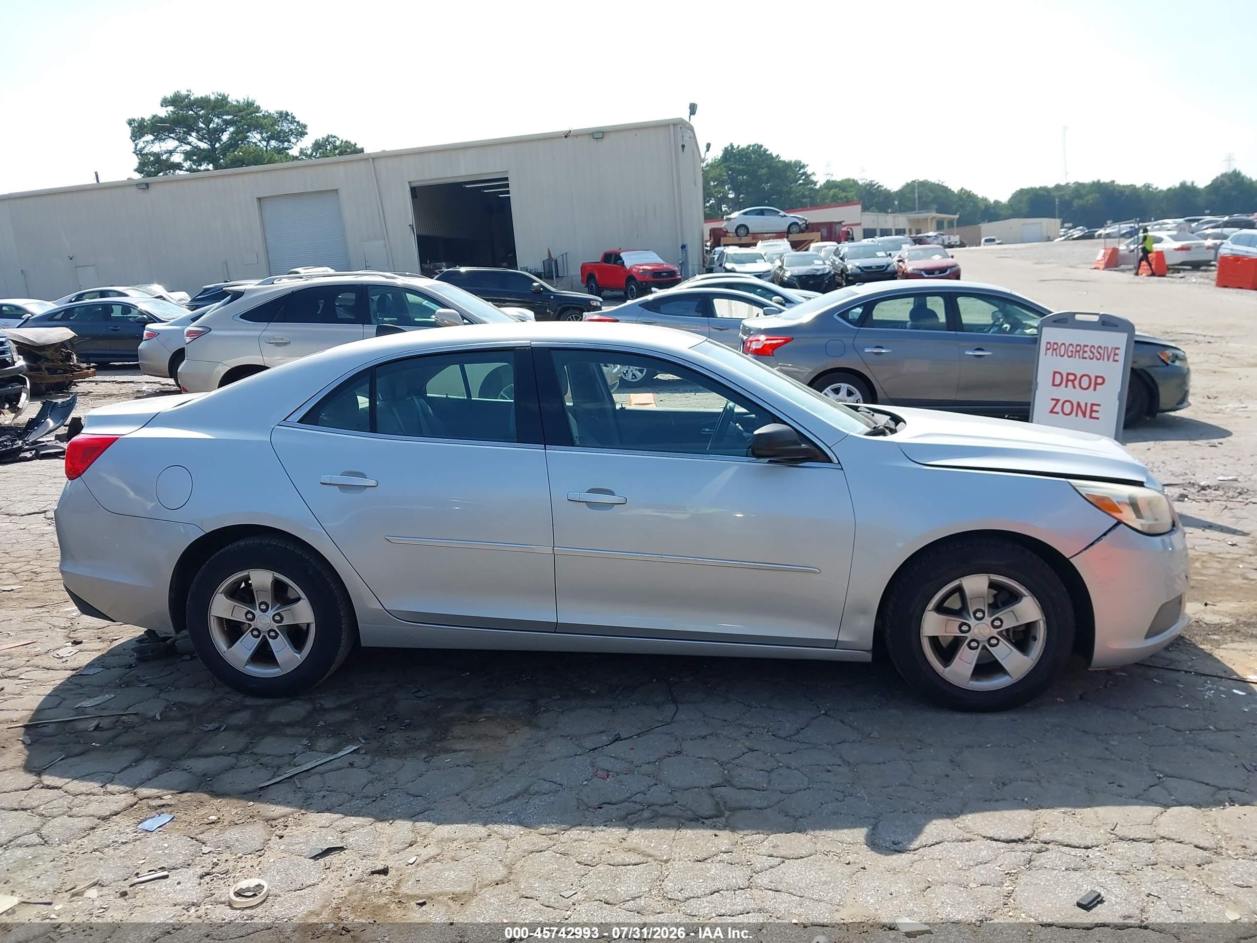 2013 Chevrolet Malibu 1ls Silver vin: 1G11B5SA1DF229834