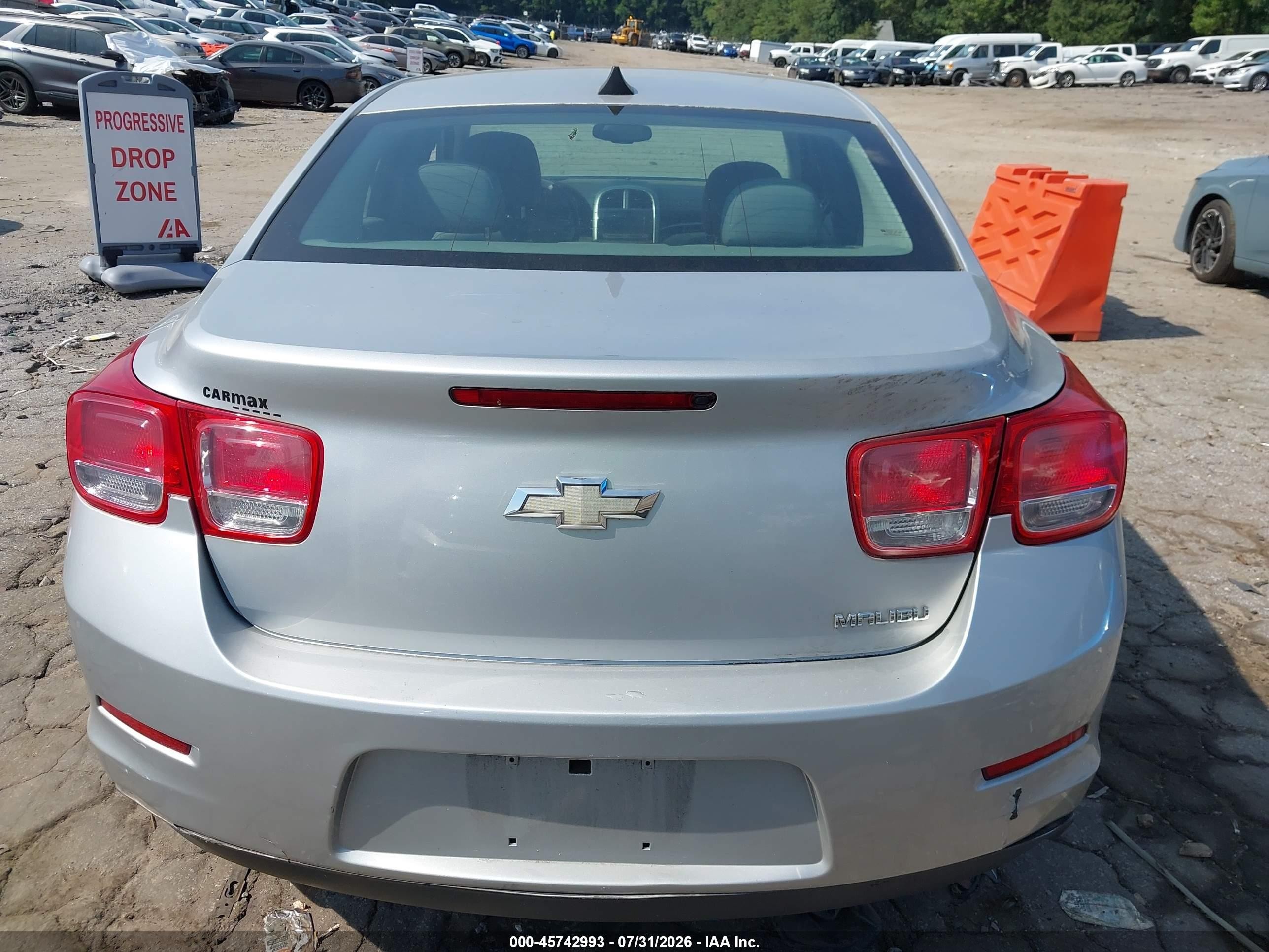 2013 Chevrolet Malibu 1ls Silver vin: 1G11B5SA1DF229834