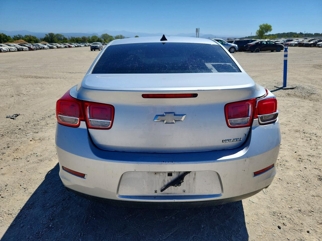 2013 Chevrolet Malibu Ls Silver vin: 1G11B5SA1DF245385