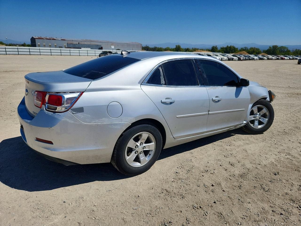 2013 Chevrolet Malibu Ls Silver vin: 1G11B5SA1DF245385