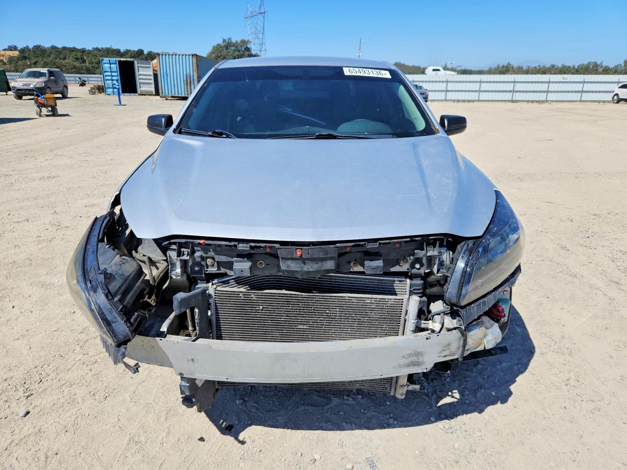 2013 Chevrolet Malibu Ls Silver vin: 1G11B5SA1DF245385