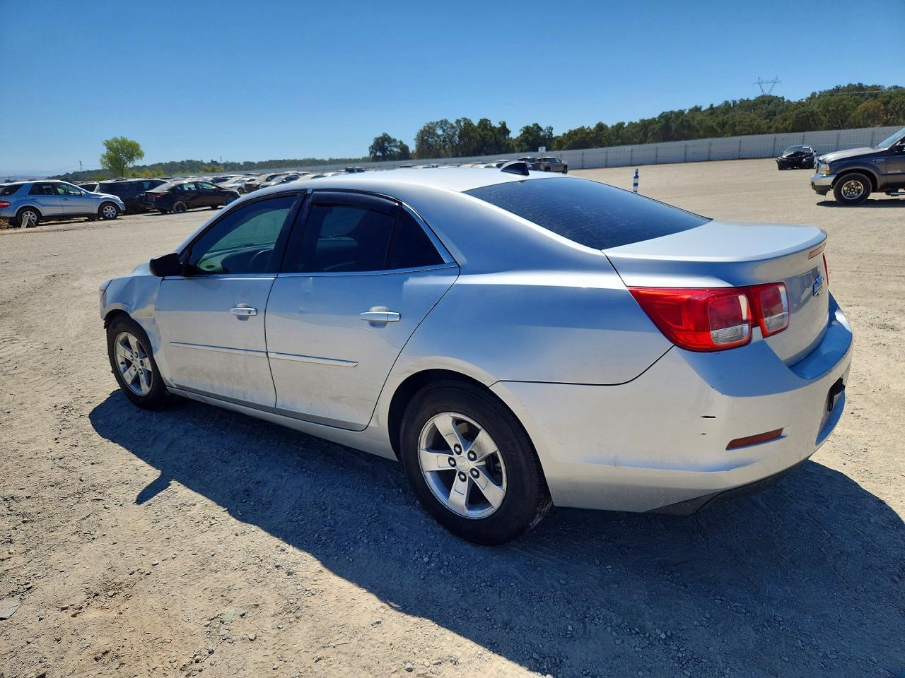 2013 Chevrolet Malibu Ls Silver vin: 1G11B5SA1DF245385