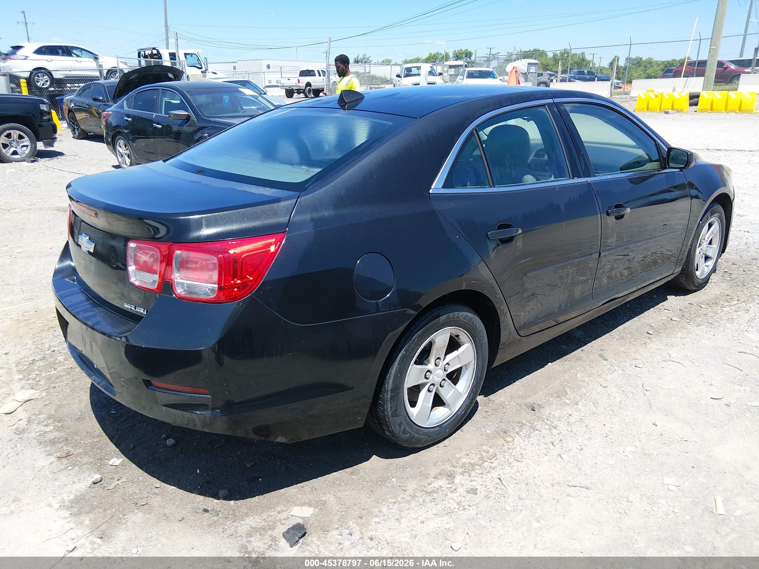 2013 Chevrolet Malibu 1ls Черный vin: 1G11B5SA1DF262428