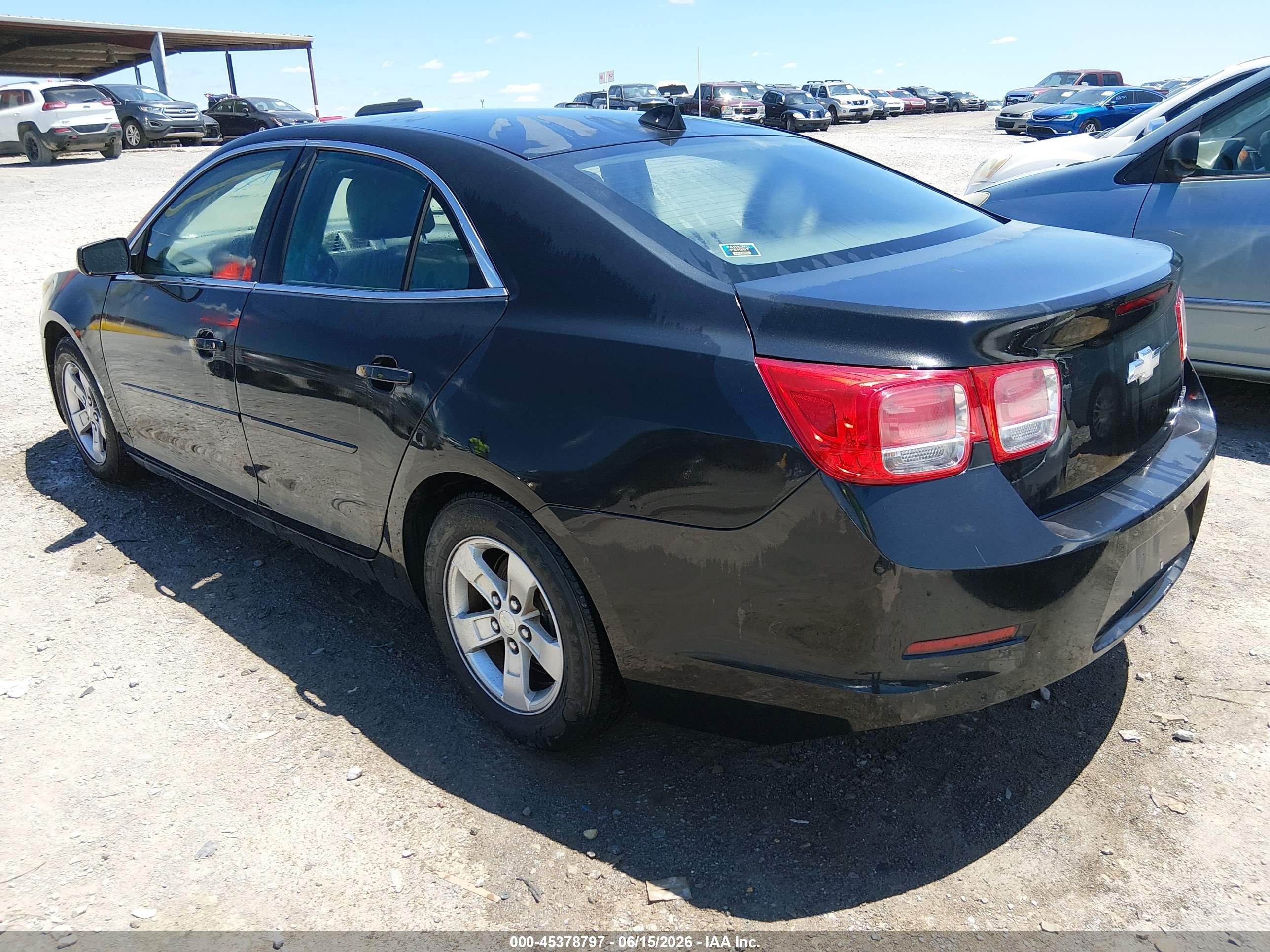 2013 Chevrolet Malibu 1ls Черный vin: 1G11B5SA1DF262428