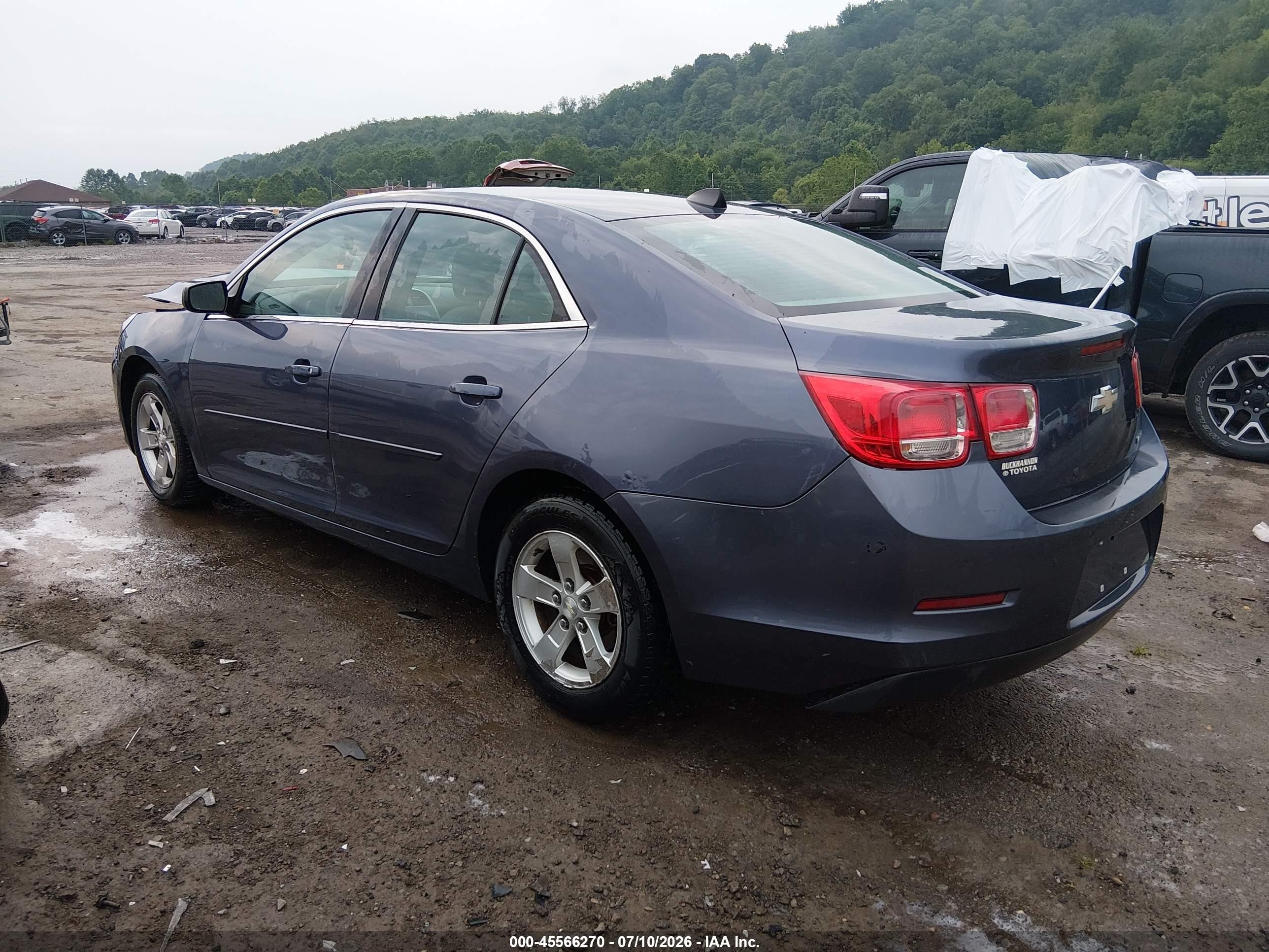 2013 Chevrolet Malibu 1ls Blue vin: 1G11B5SA1DF316214