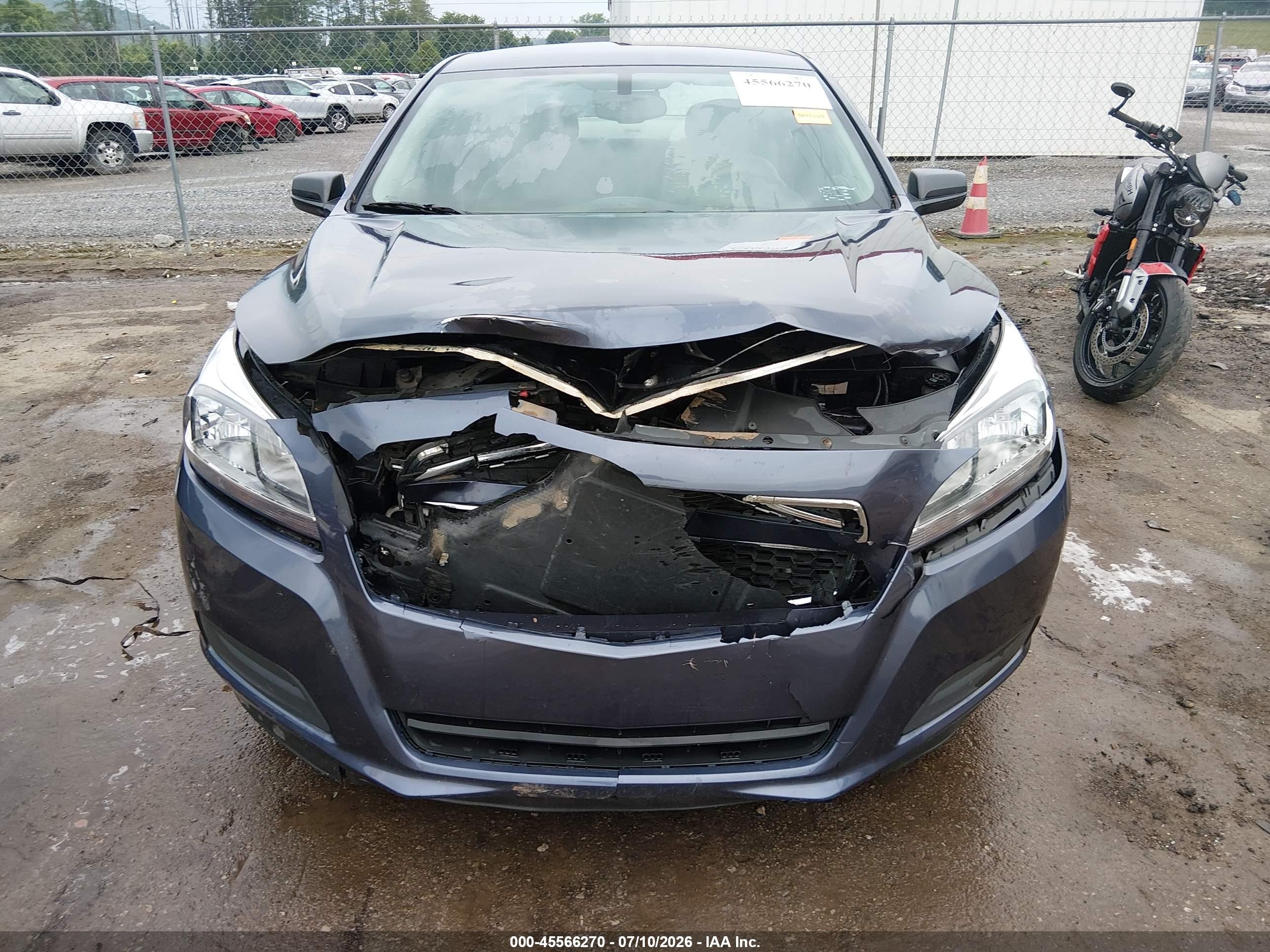 2013 Chevrolet Malibu 1ls Blue vin: 1G11B5SA1DF316214