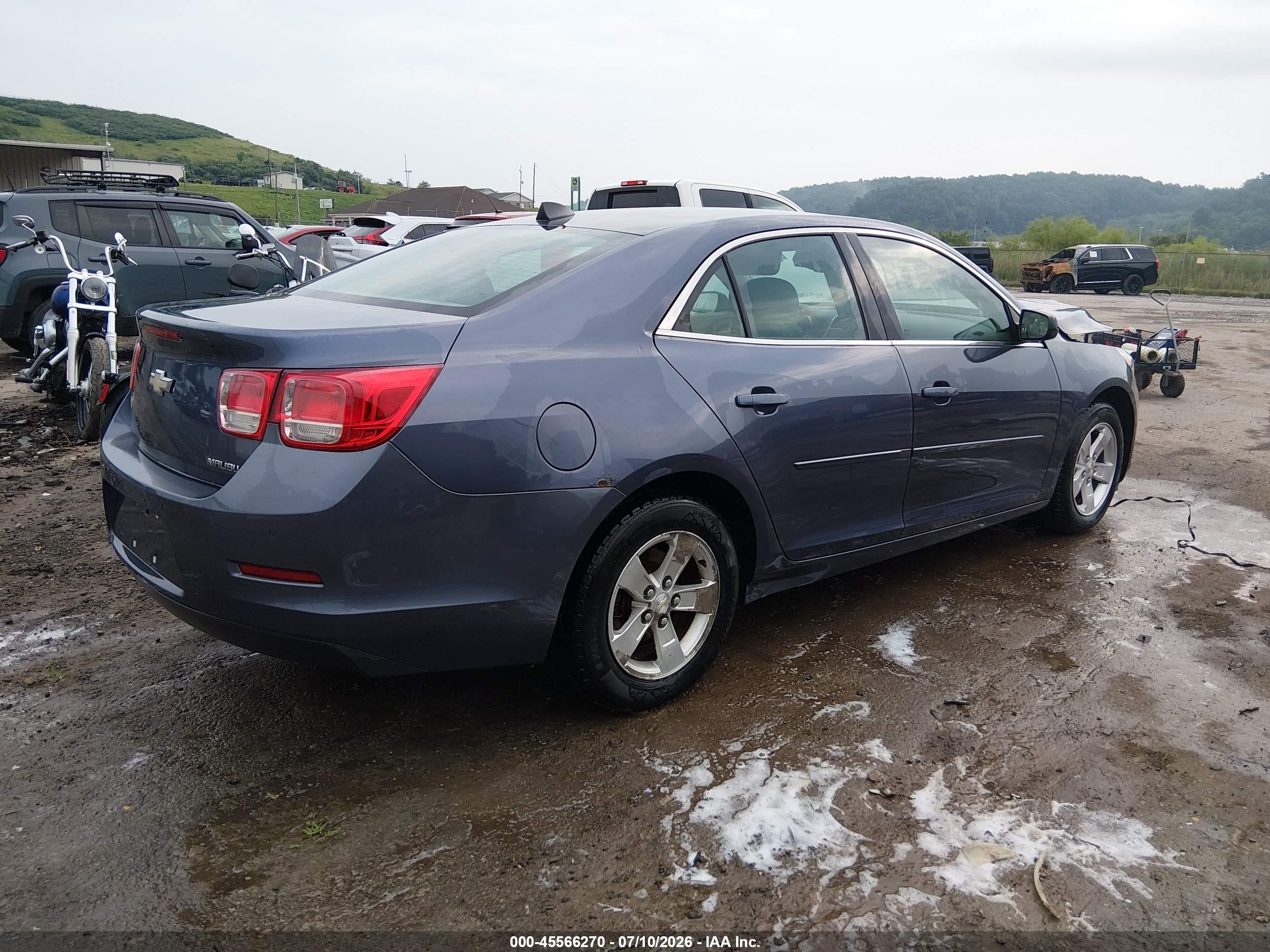 2013 Chevrolet Malibu 1ls Blue vin: 1G11B5SA1DF316214