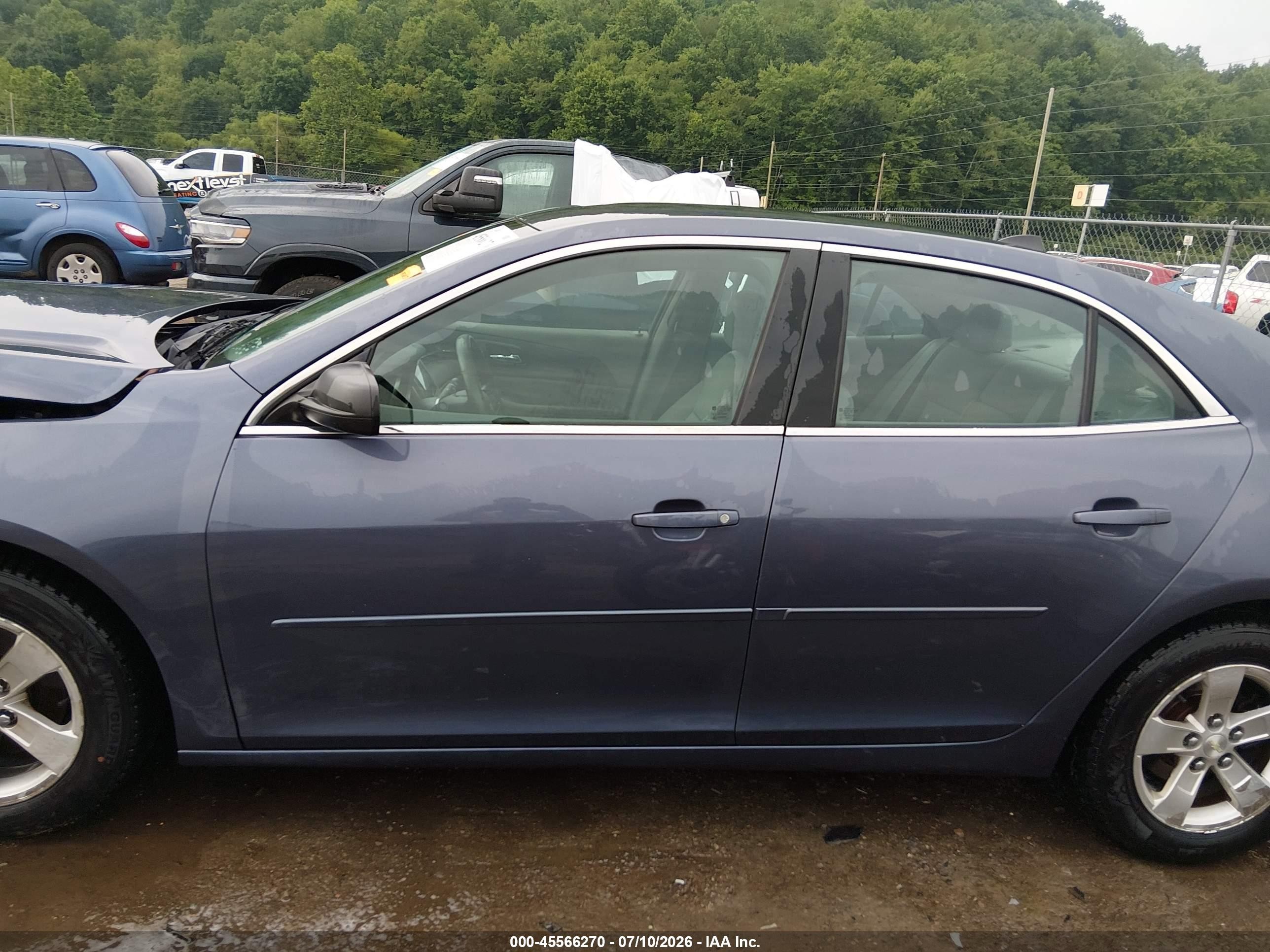 2013 Chevrolet Malibu 1ls Blue vin: 1G11B5SA1DF316214