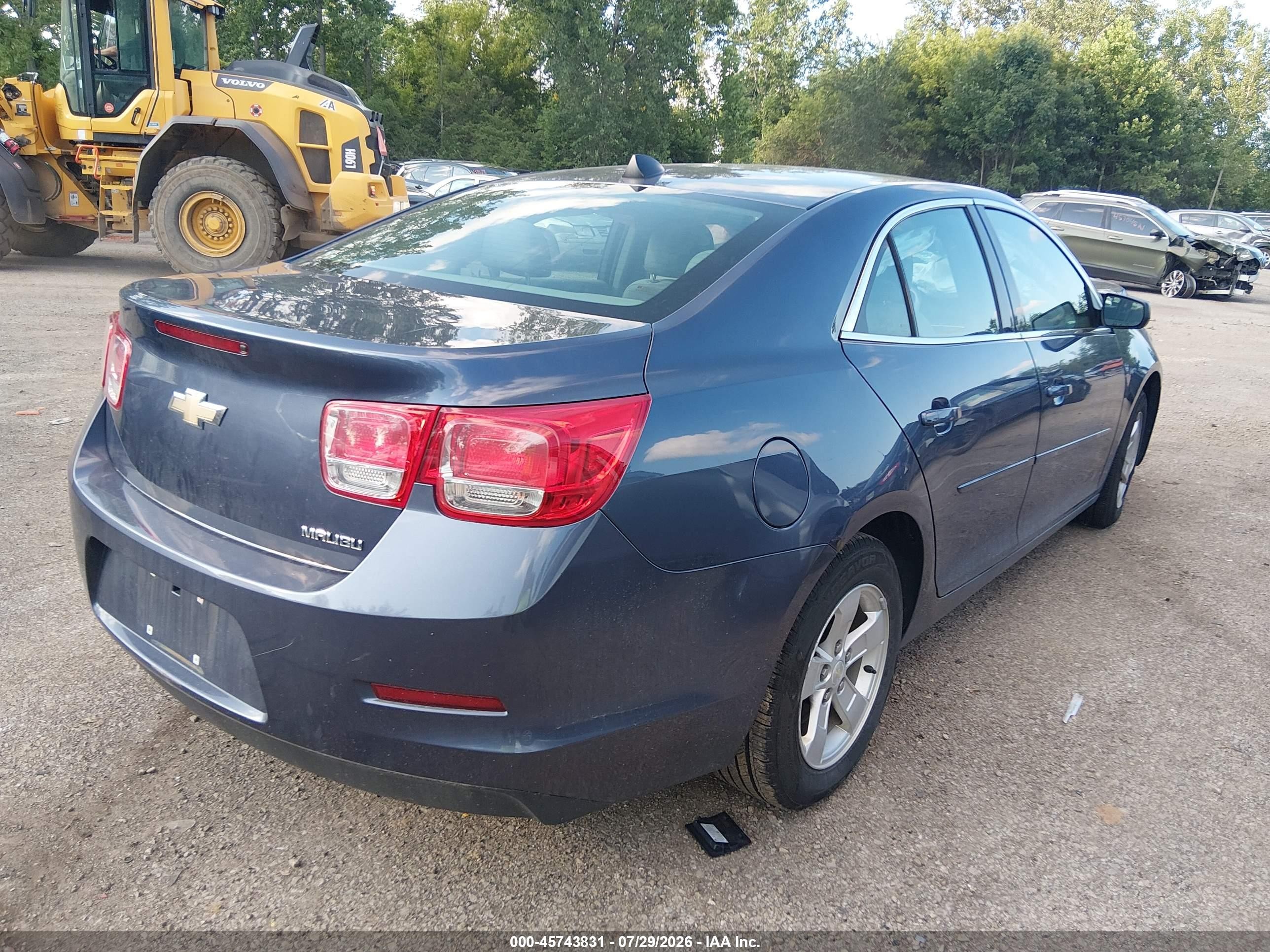 2013 Chevrolet Malibu 1ls Blue vin: 1G11B5SA1DF332302