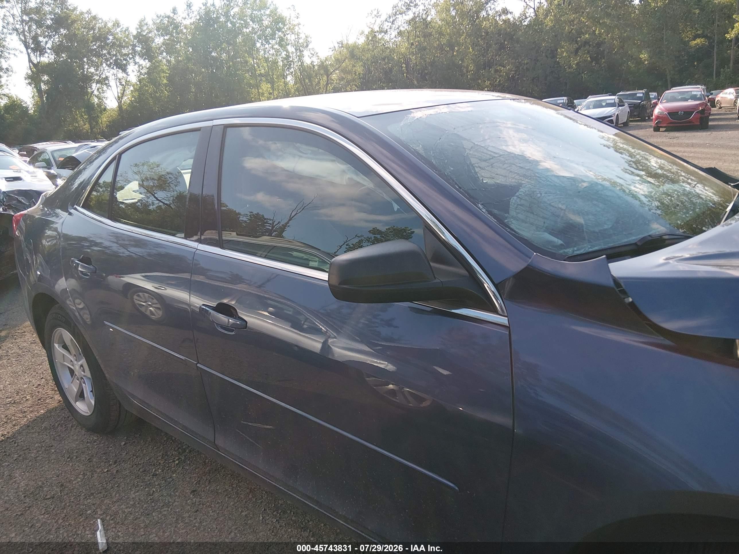 2013 Chevrolet Malibu 1ls Blue vin: 1G11B5SA1DF332302