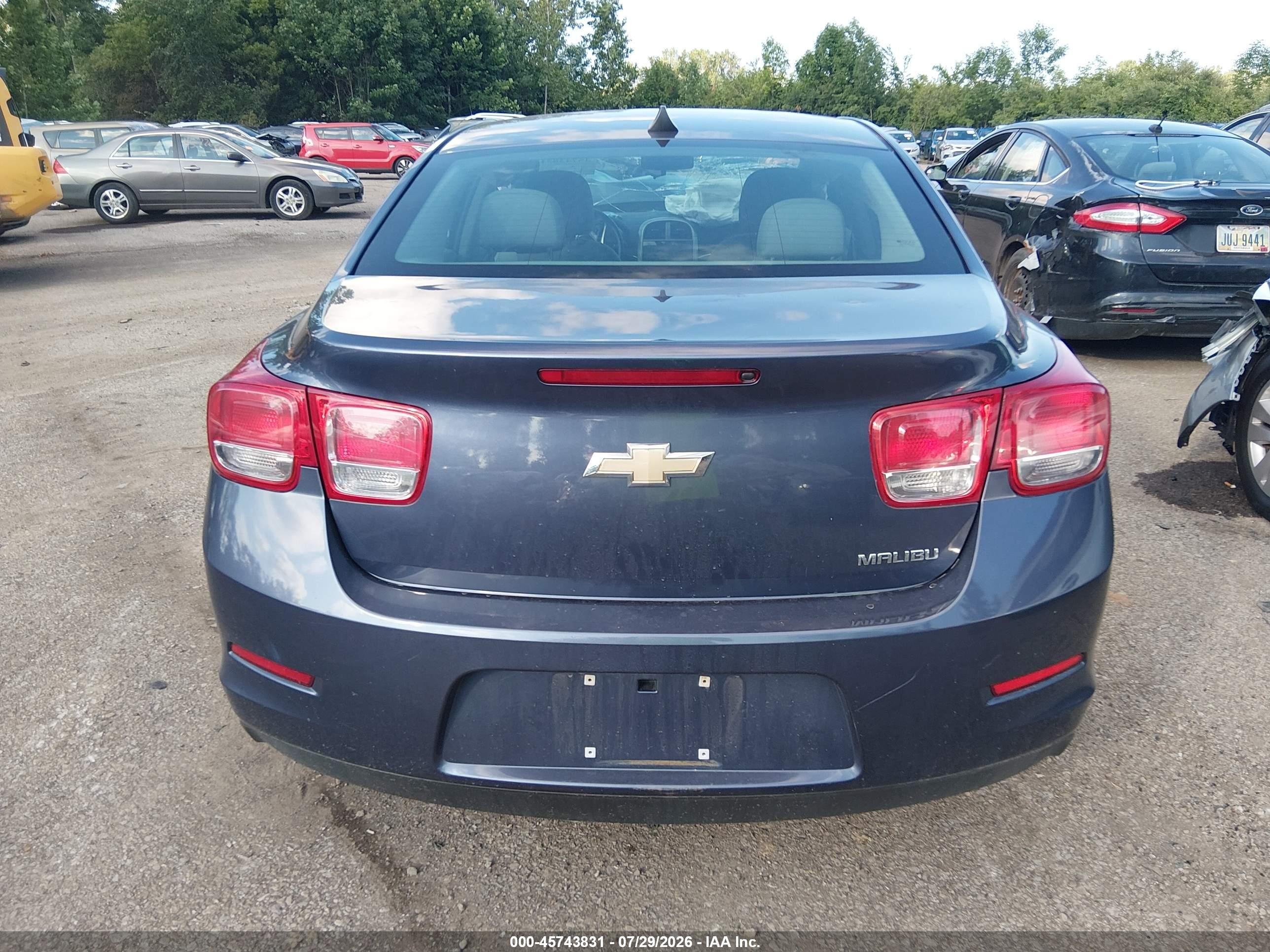 2013 Chevrolet Malibu 1ls Blue vin: 1G11B5SA1DF332302