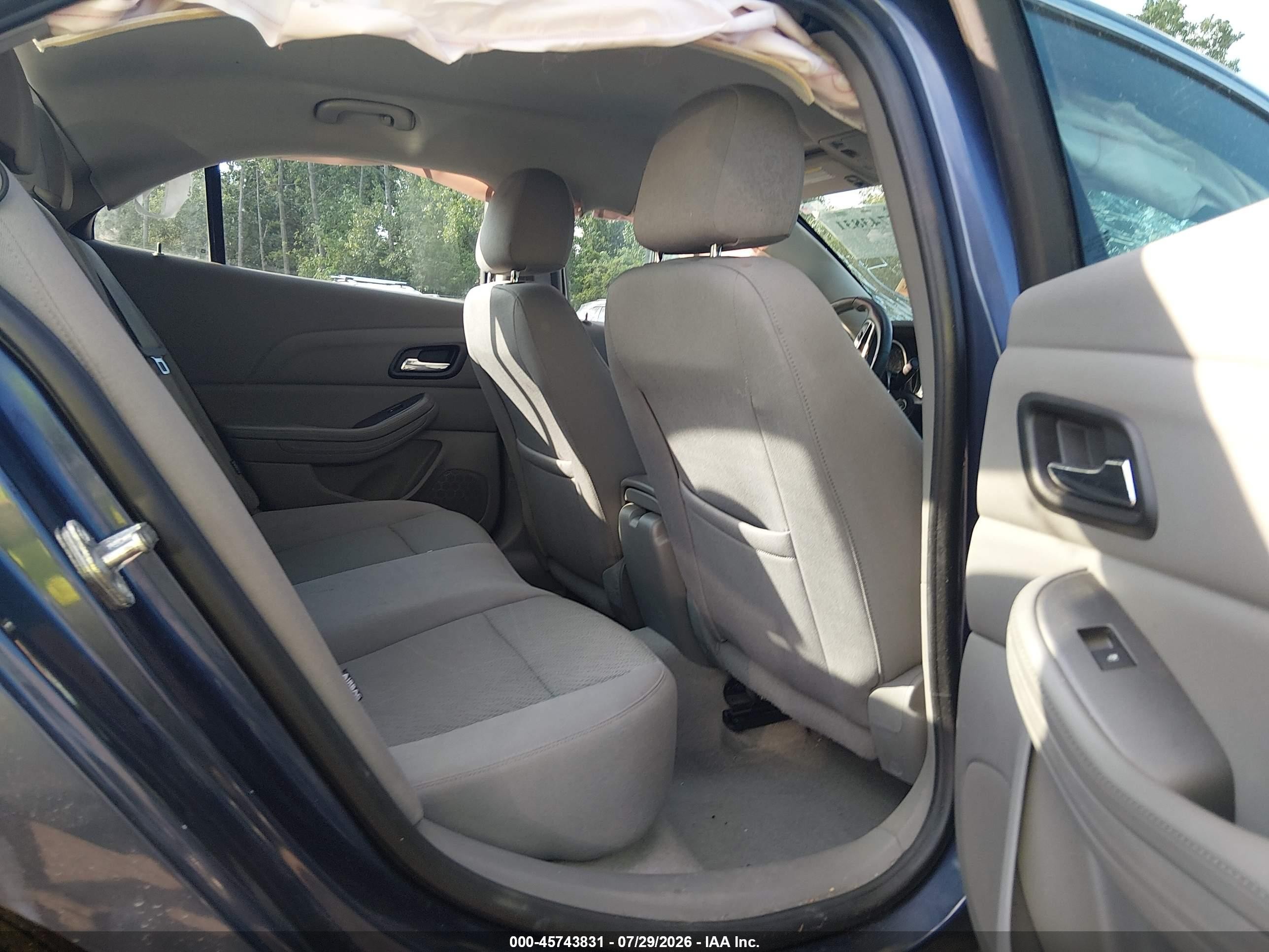 2013 Chevrolet Malibu 1ls Blue vin: 1G11B5SA1DF332302