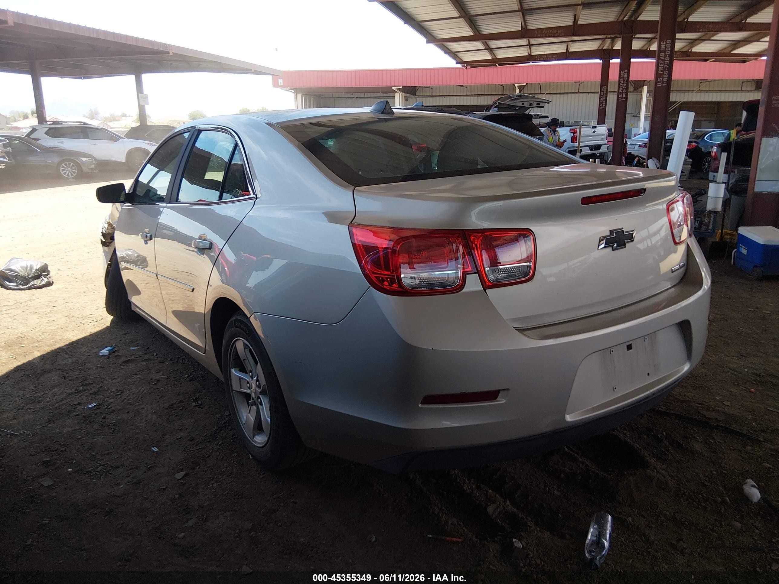 2013 Chevrolet Malibu 1ls Cream vin: 1G11B5SA1DF352565
