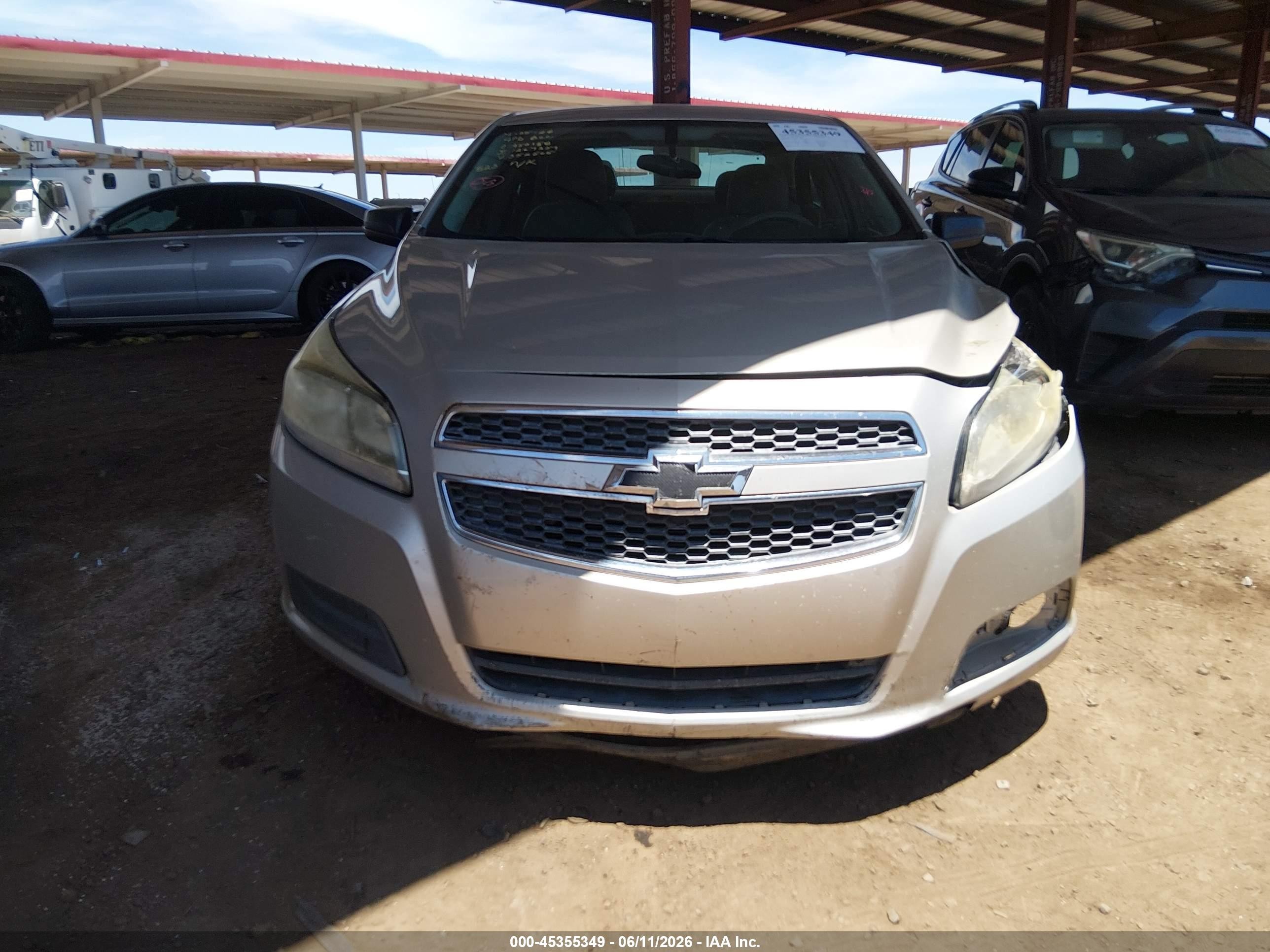 2013 Chevrolet Malibu 1ls Cream vin: 1G11B5SA1DF352565