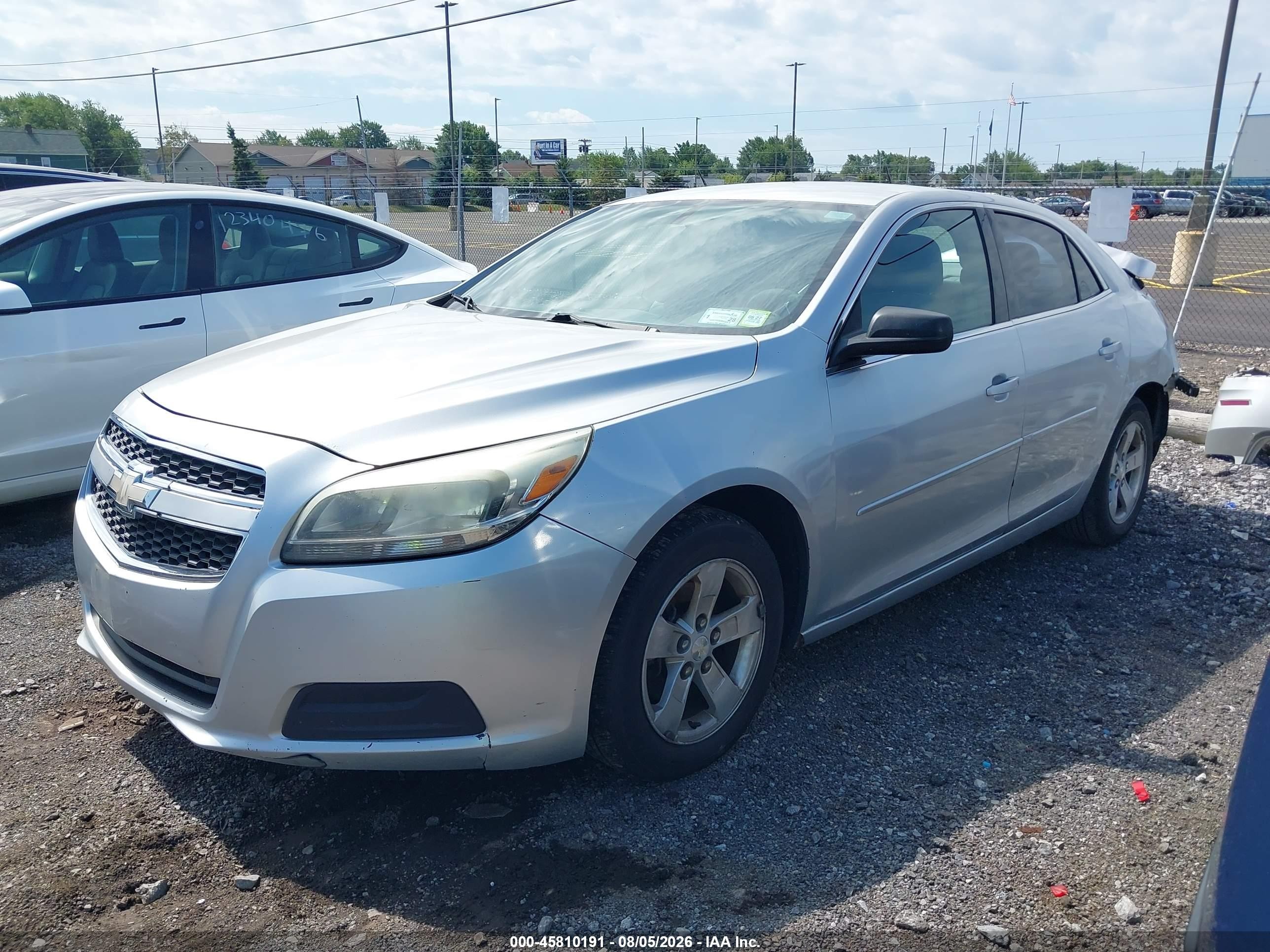 2013 Chevrolet Malibu 1ls Серебряный vin: 1G11B5SA2DF140290