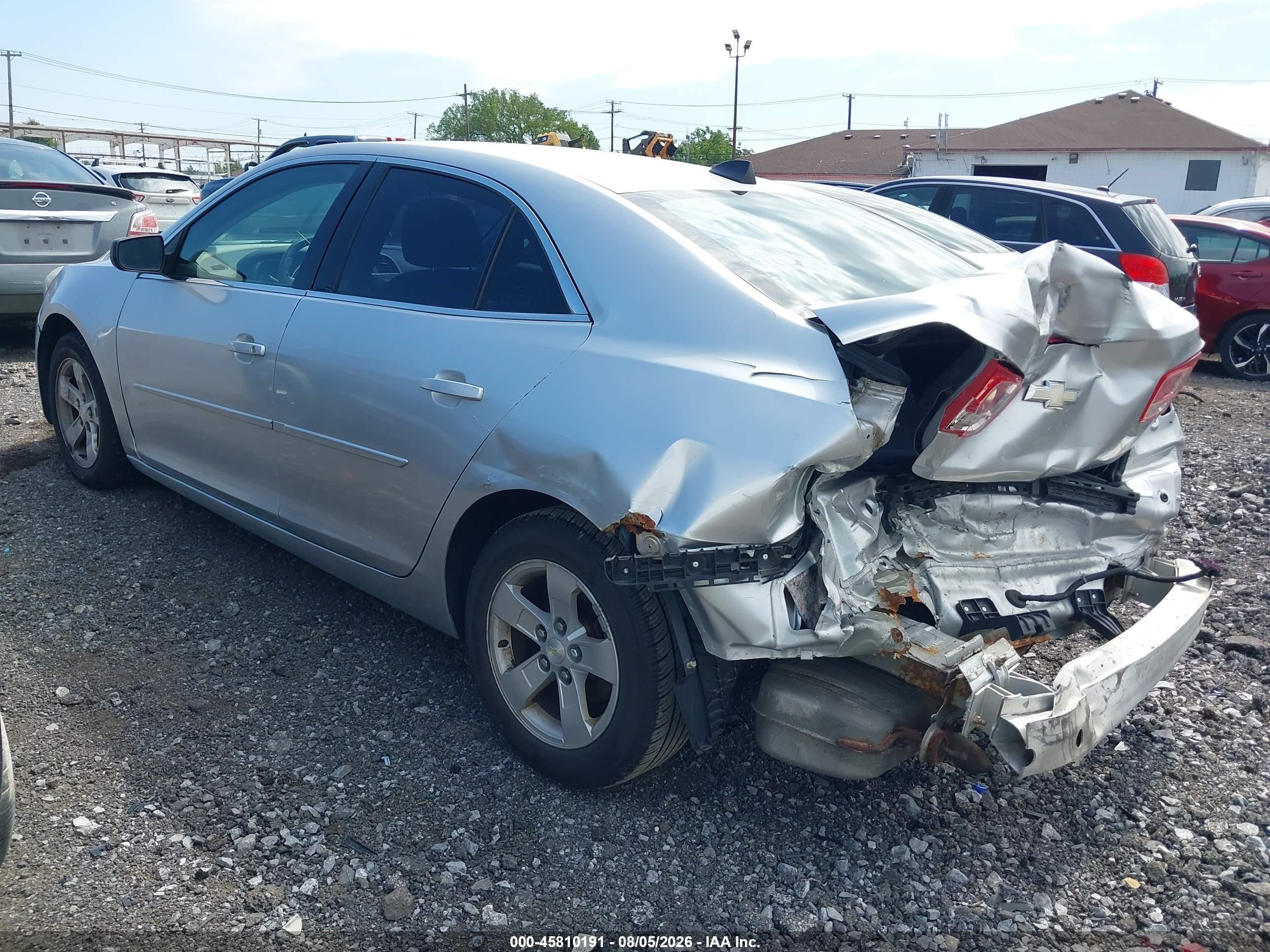 2013 Chevrolet Malibu 1ls Серебряный vin: 1G11B5SA2DF140290