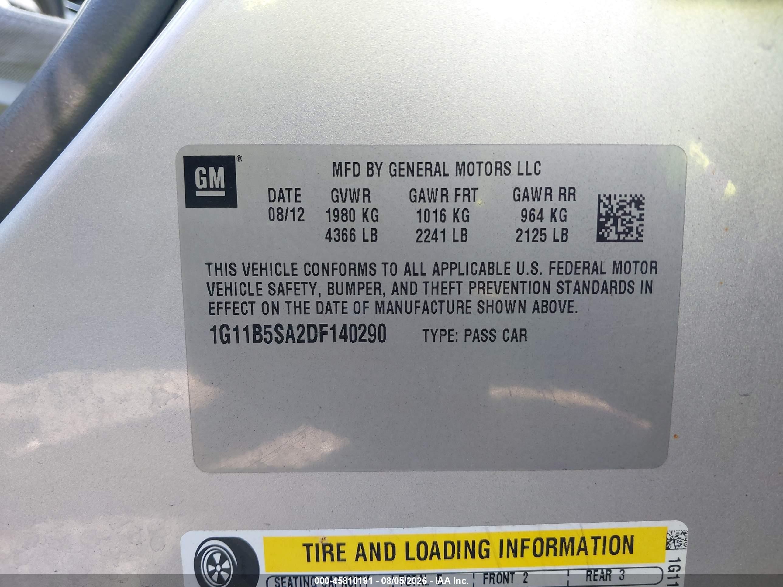 2013 Chevrolet Malibu 1ls Серебряный vin: 1G11B5SA2DF140290