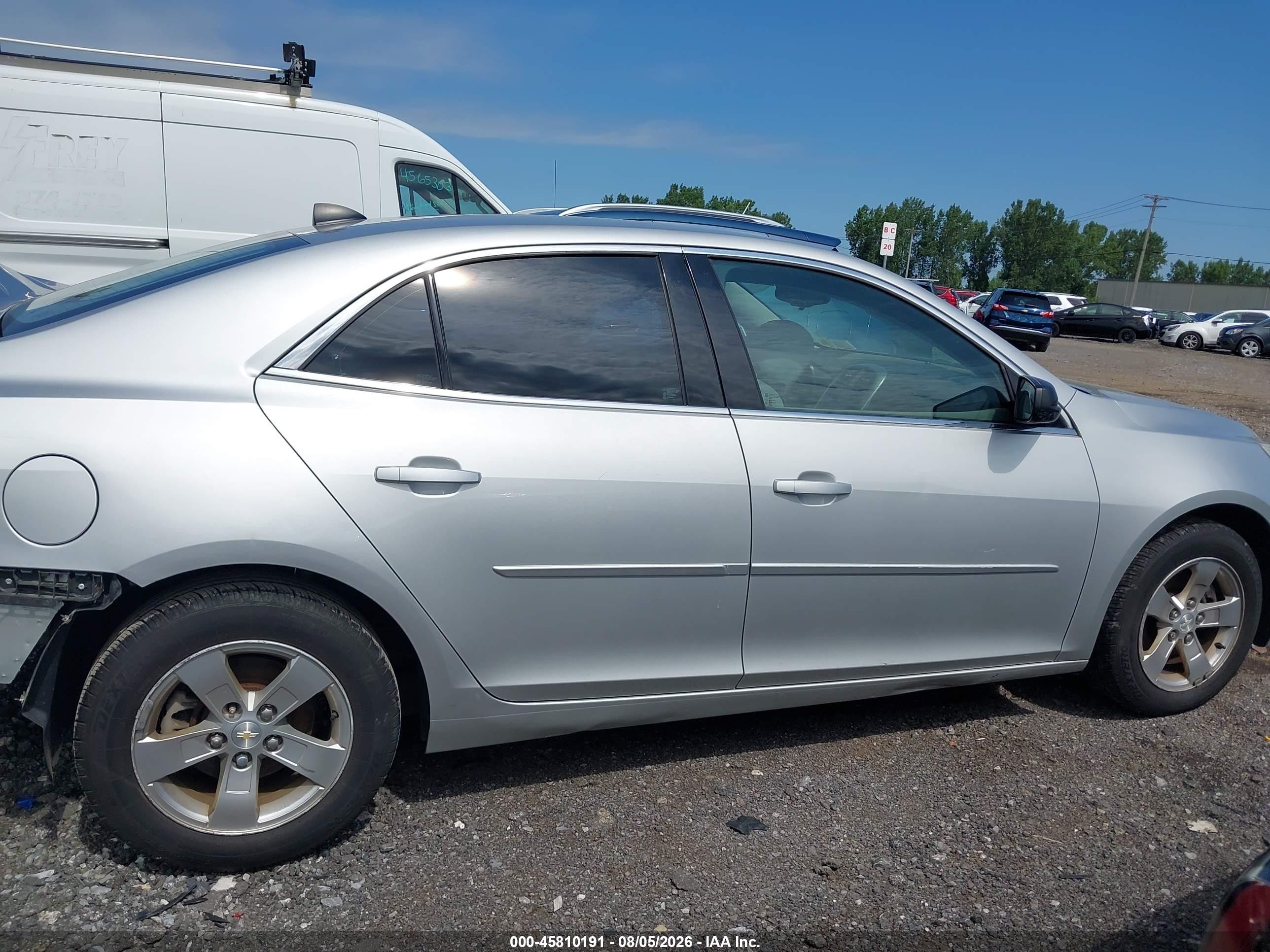 2013 Chevrolet Malibu 1ls Серебряный vin: 1G11B5SA2DF140290