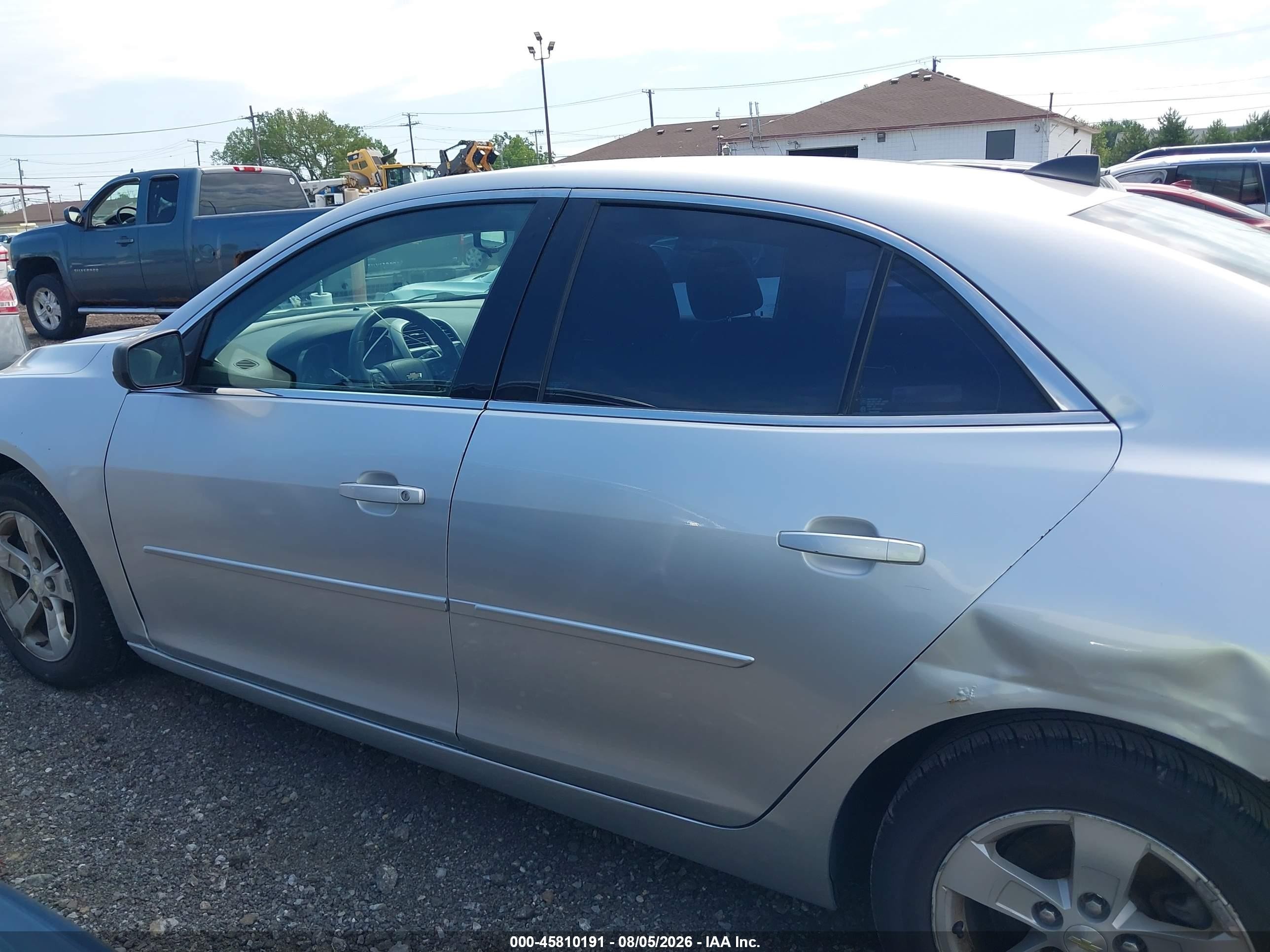 2013 Chevrolet Malibu 1ls Серебряный vin: 1G11B5SA2DF140290