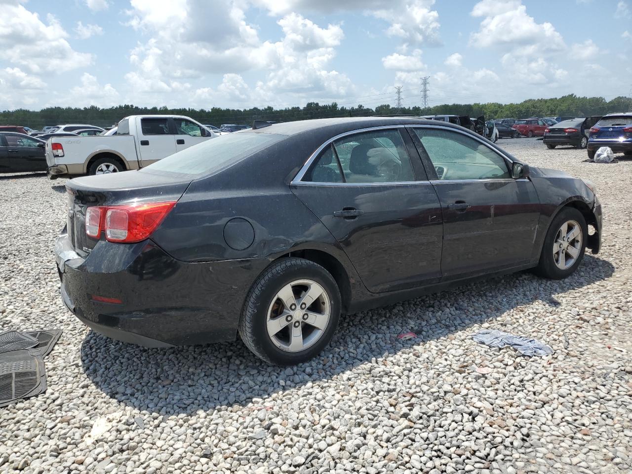 2013 Chevrolet Malibu Ls Black vin: 1G11B5SA2DF159213