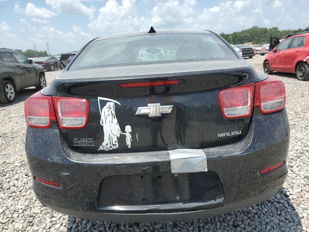 2013 Chevrolet Malibu Ls Black vin: 1G11B5SA2DF159213