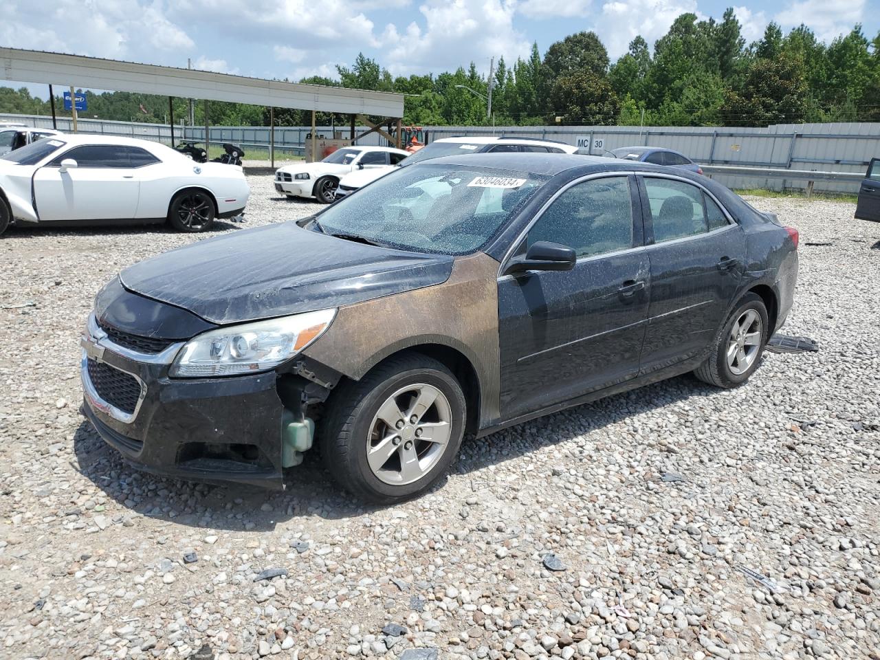 2013 Chevrolet Malibu Ls Black vin: 1G11B5SA2DF159213